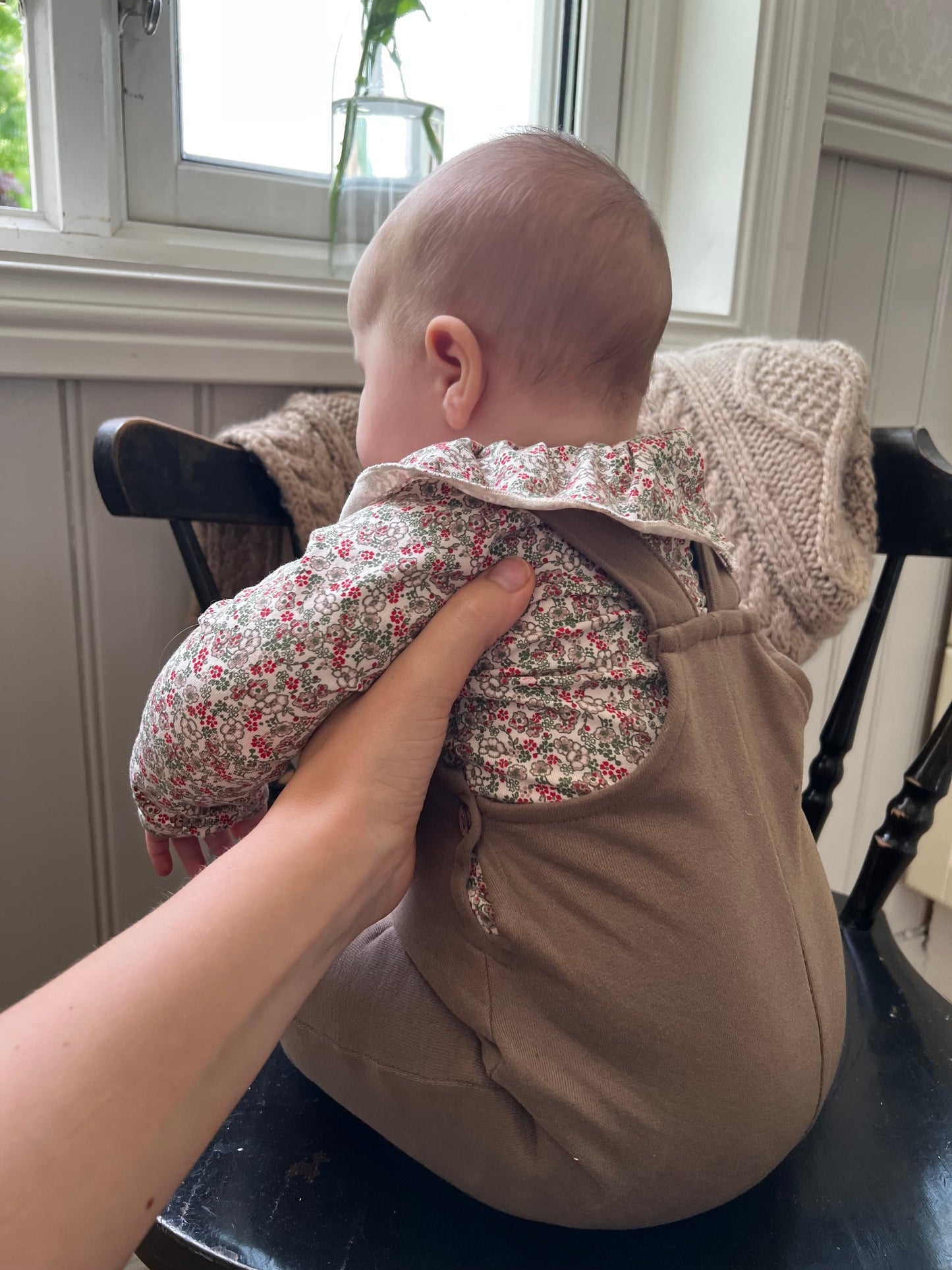 Lil Atelier Baby | Unisex London Loose Overall - Shitake