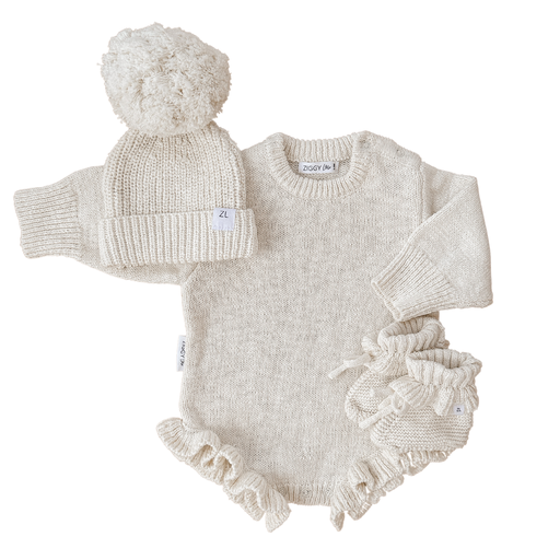 Ziggy Lou | Strikket Lue - Coconut