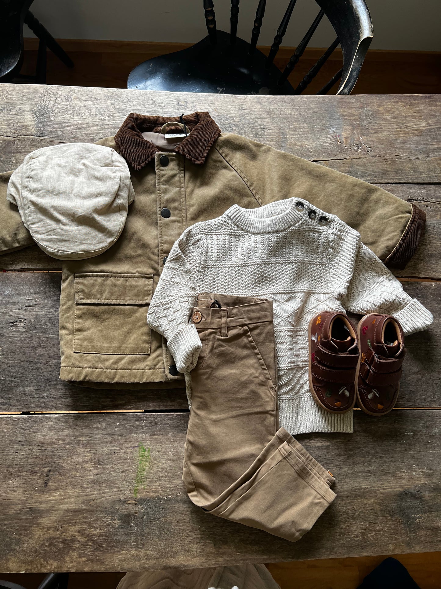Lil Atelier | Felix Sixpence hat - Irish Cream