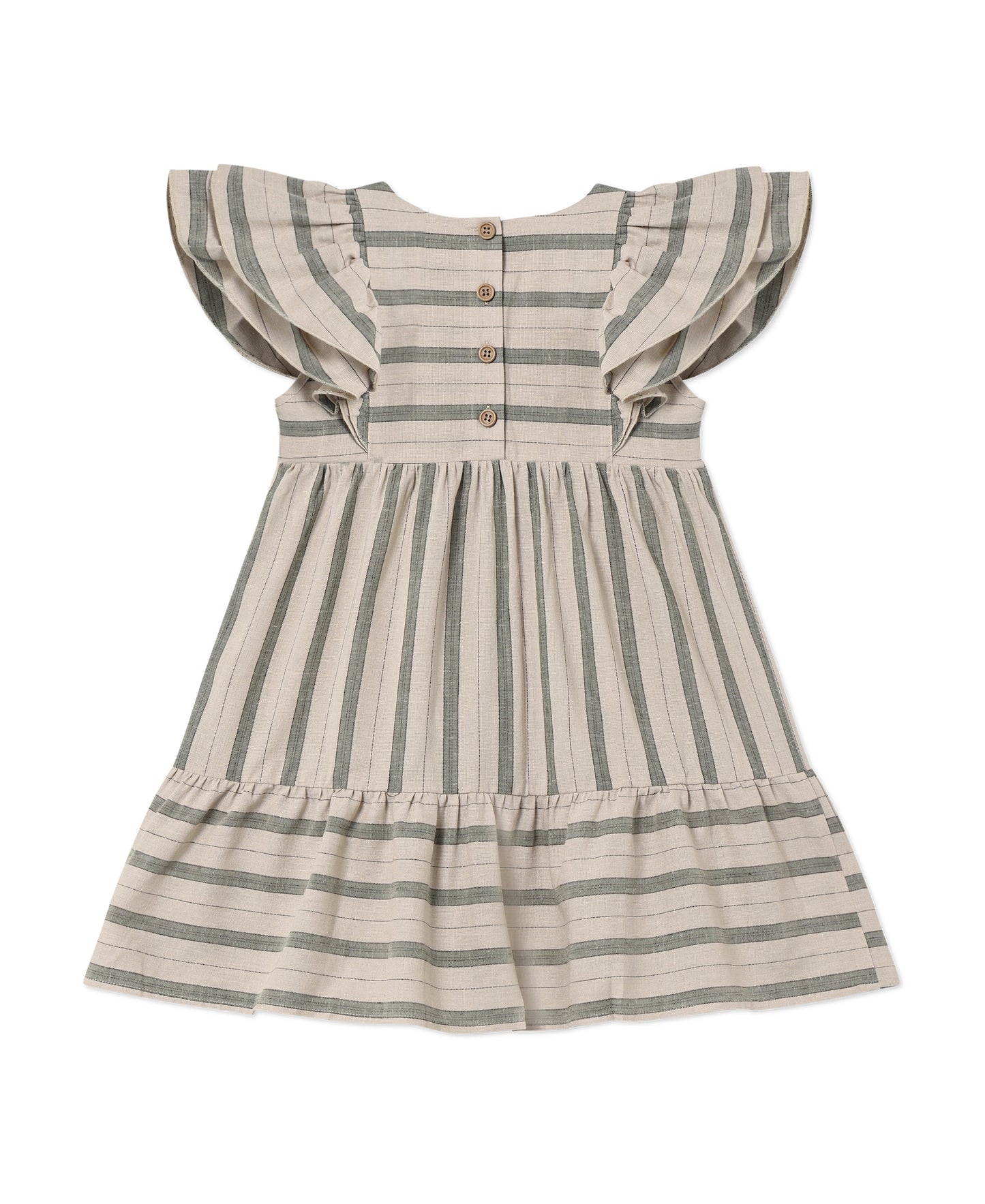 Fliink | Vira dress - Sandshell/hedge green