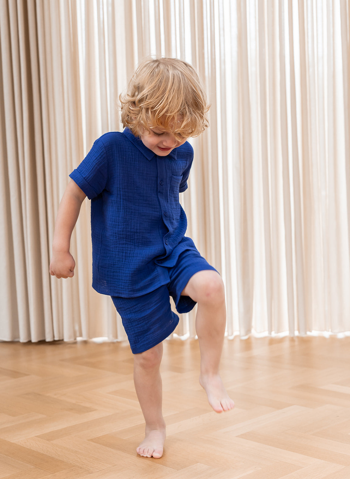 Fliink | Hello Shorts - Mazerine Blue