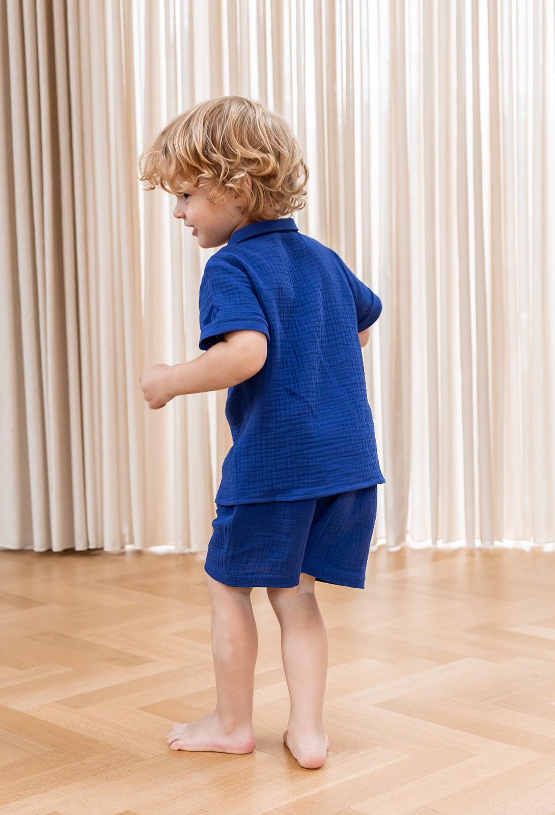 Fliink | Hello Shorts - Mazerine Blue