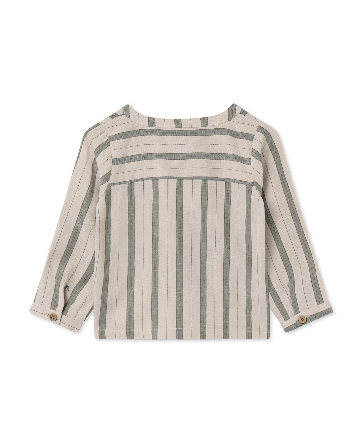 Fliink | Vira Skjorte i Lin- Sandshell/Hedge Green