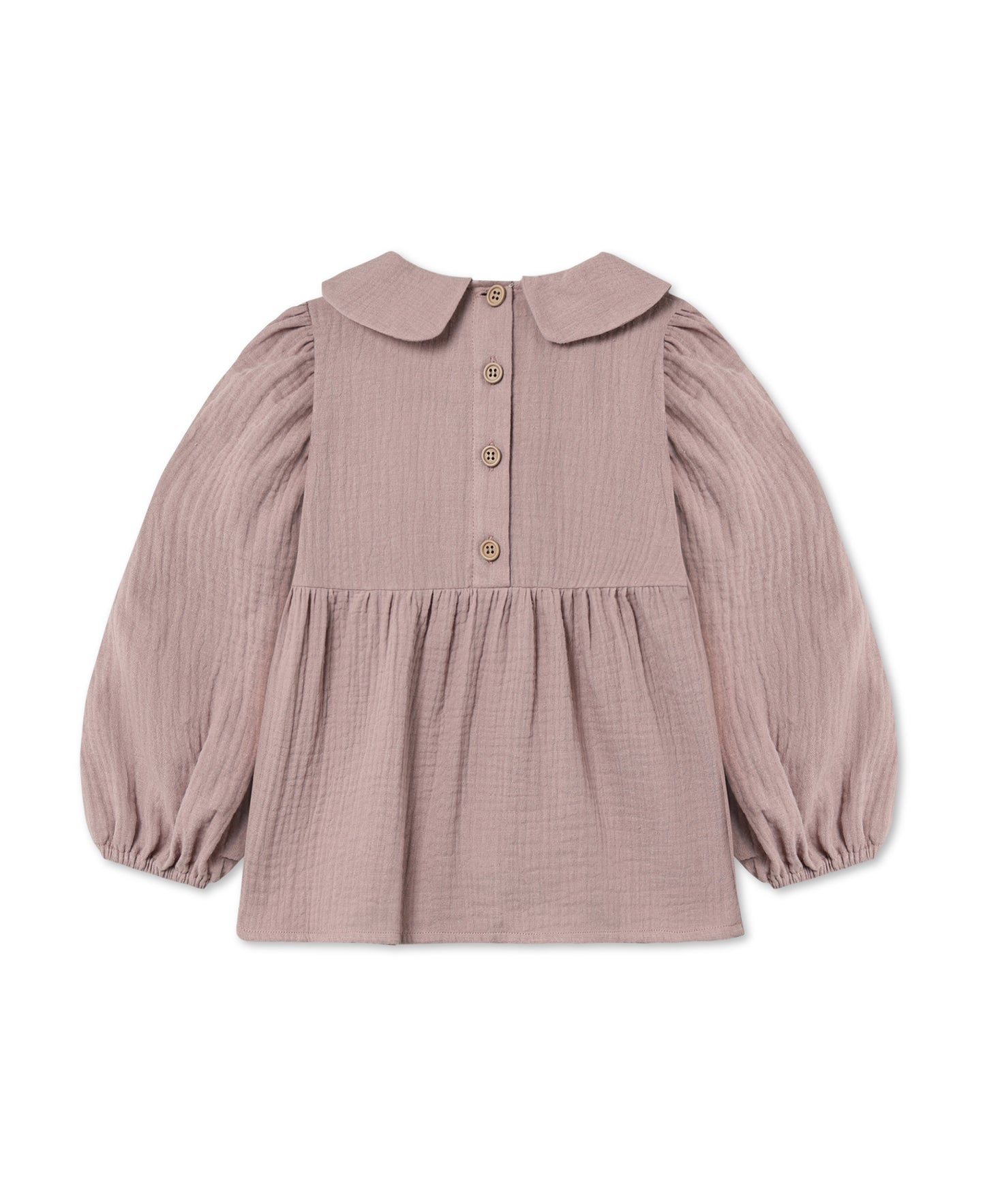 Fliink | Elmo Bluse i muslin - Woodrose