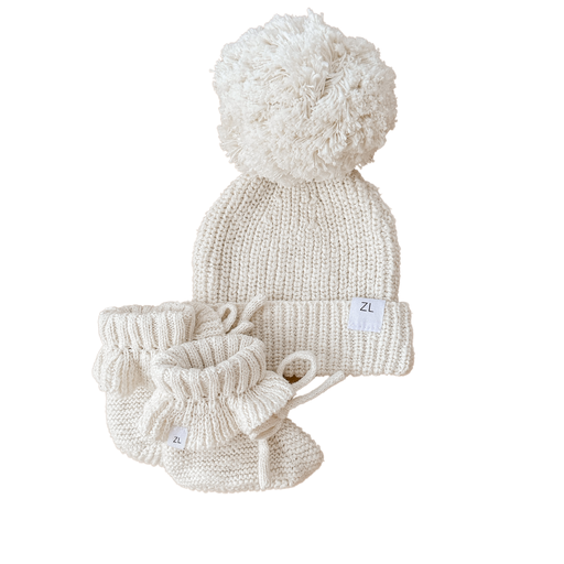 Ziggy Lou | Strikket Lue - Coconut