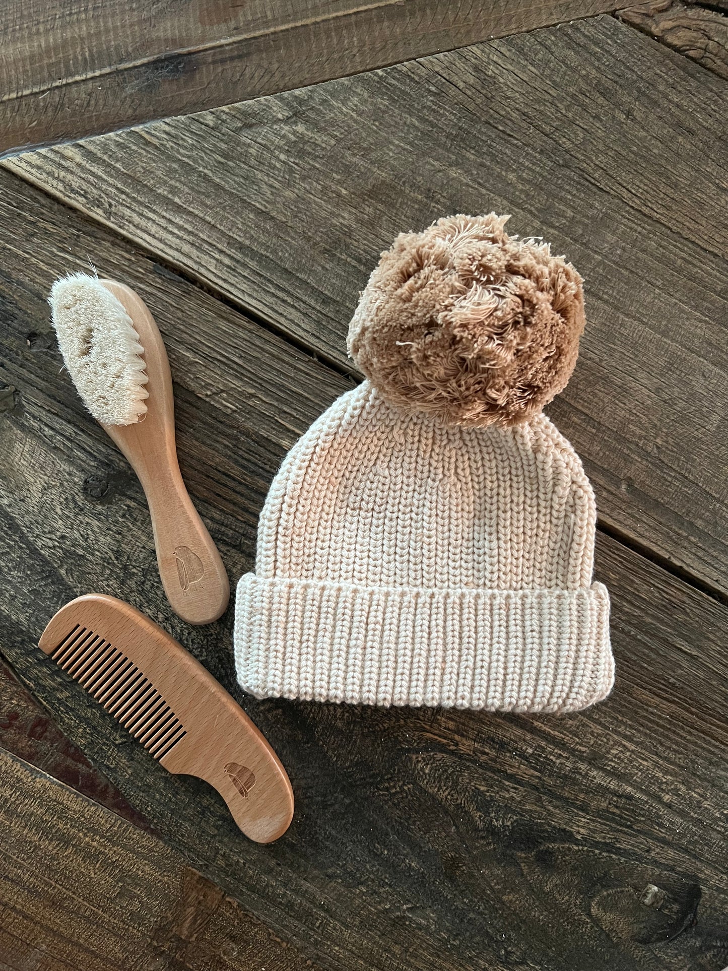 Ziggy Lou | Strikket Lue - Biscotti Fleck