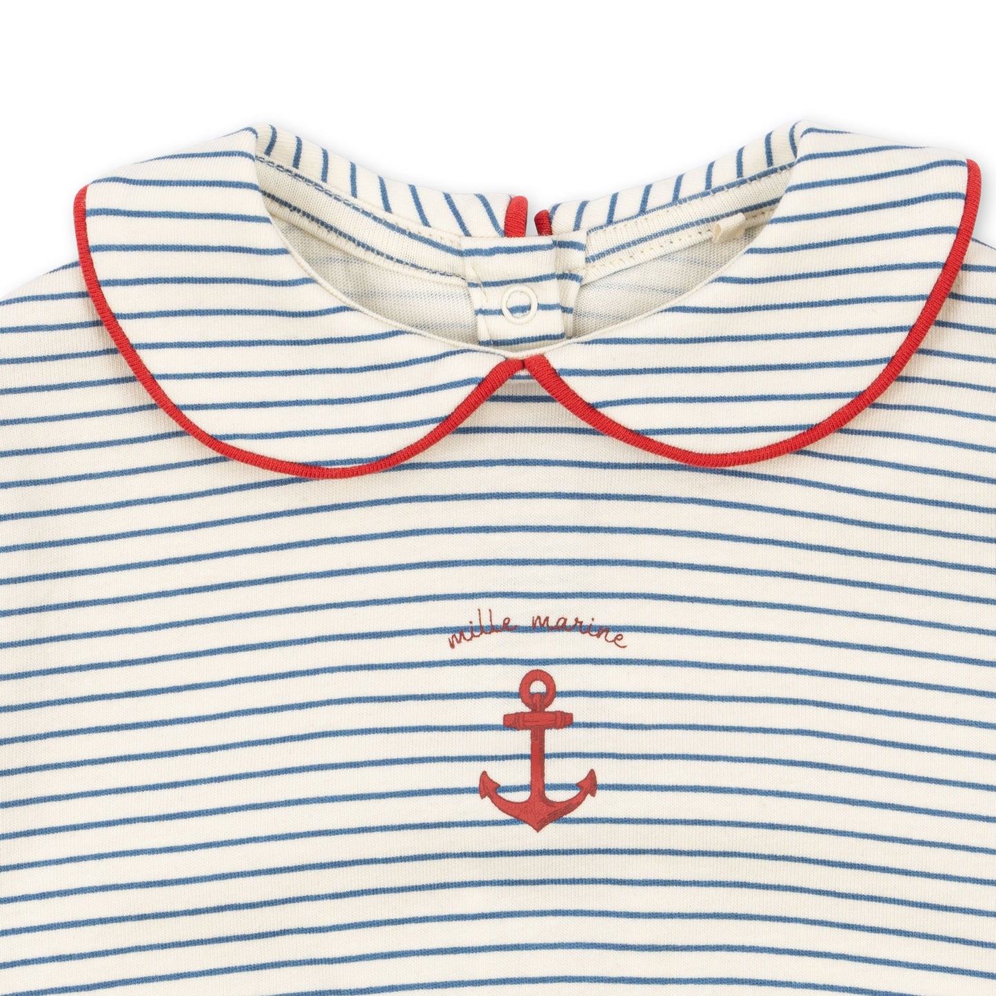 Konges Sløjd | Alfie Romper med krage - Stripe Bluie