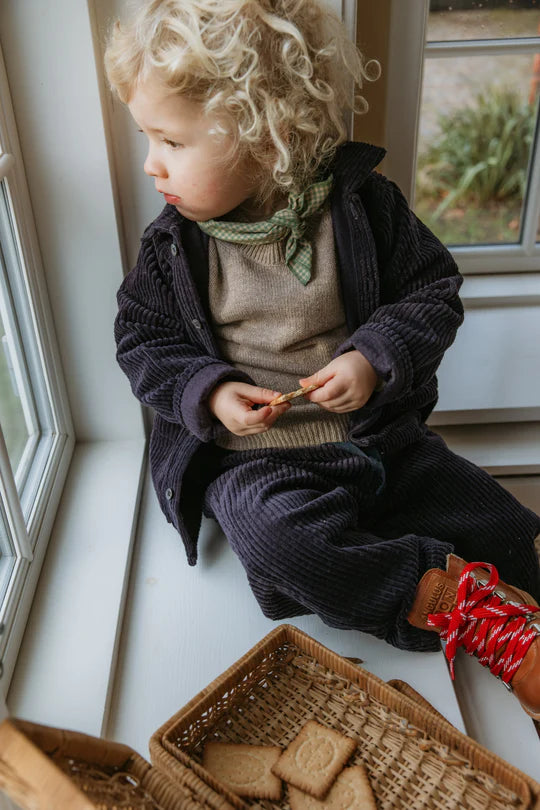 Lalaby | Eddie scarf - Green check