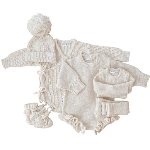 Ziggy Lou | Strikket Lue - Coconut