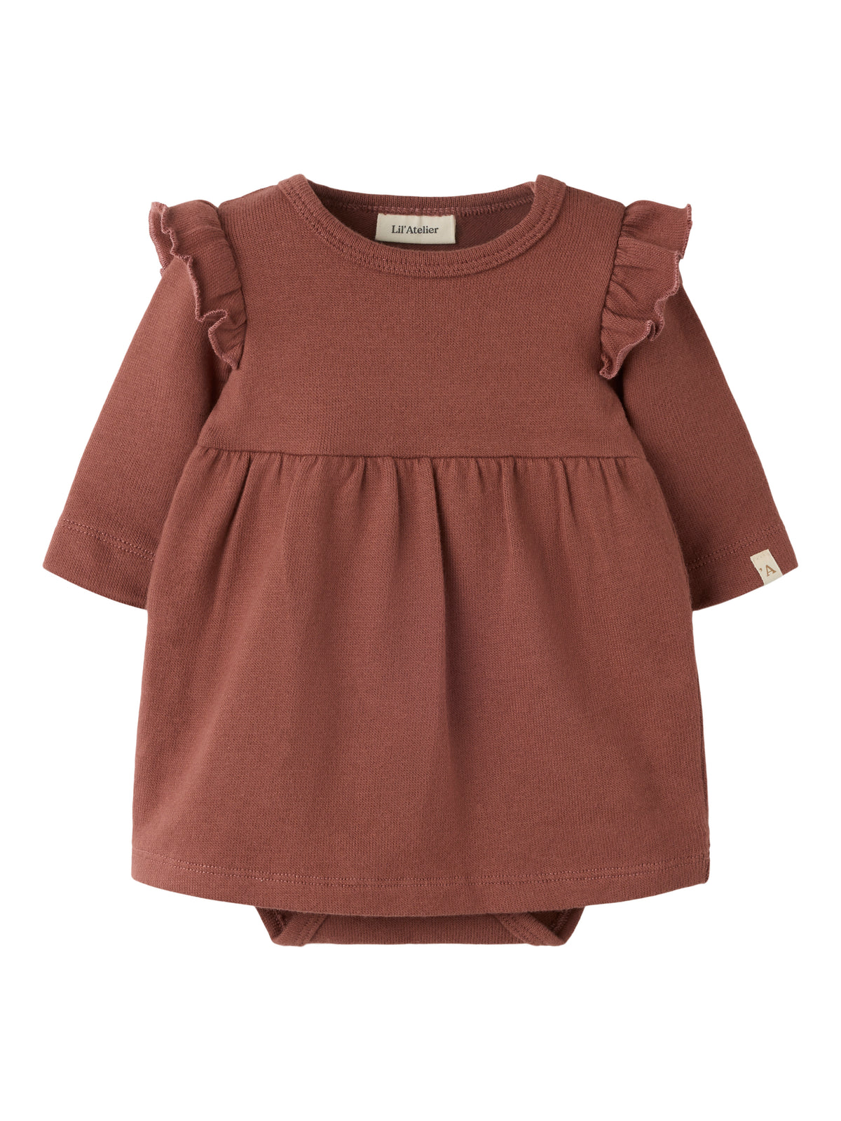 Lil Atelier BABY | Thoro kjolebody - Mahogany