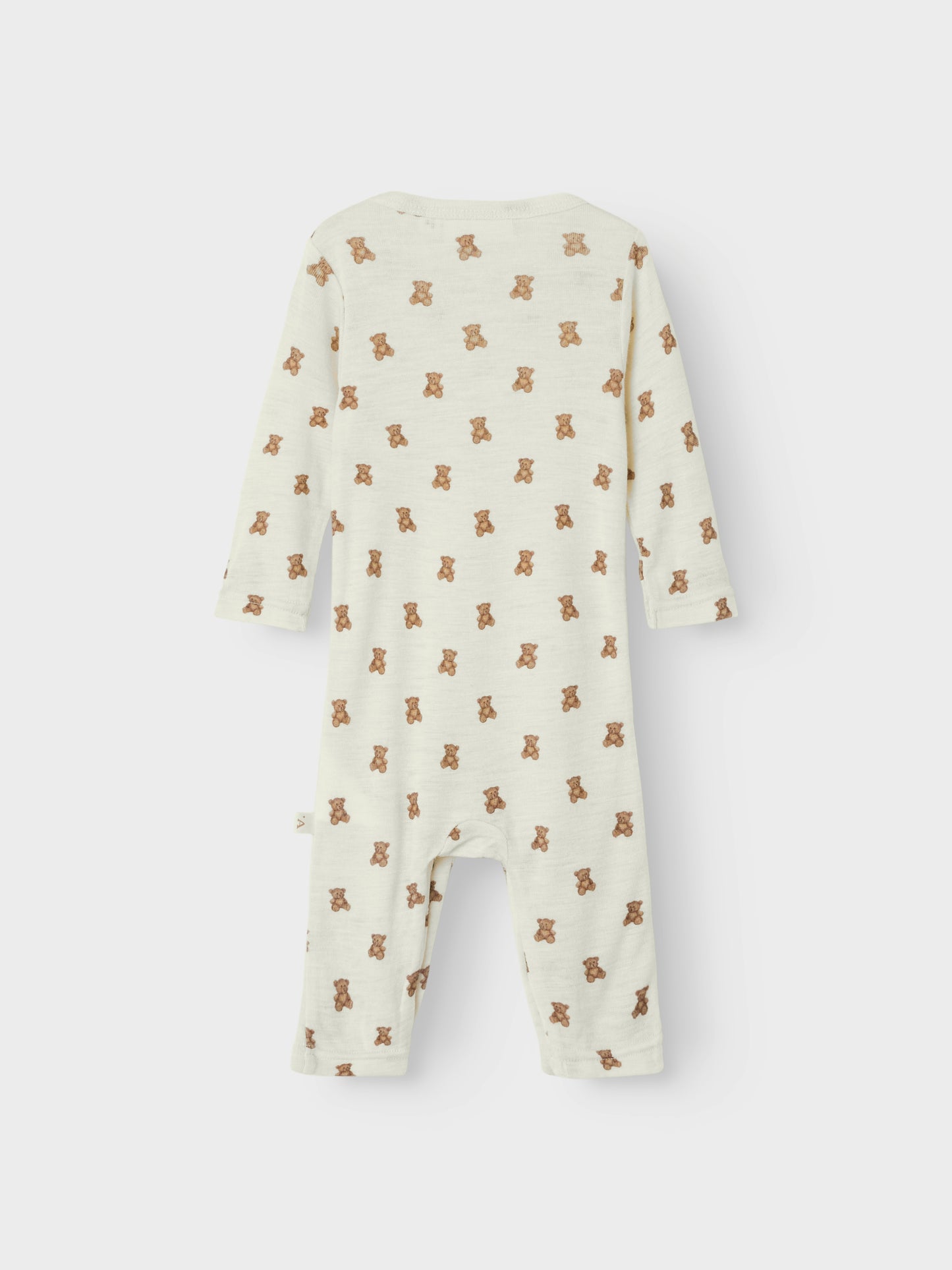 Lil Atelier Baby | Nalu Unisex ull heldress - Teddybjørn Turtledove