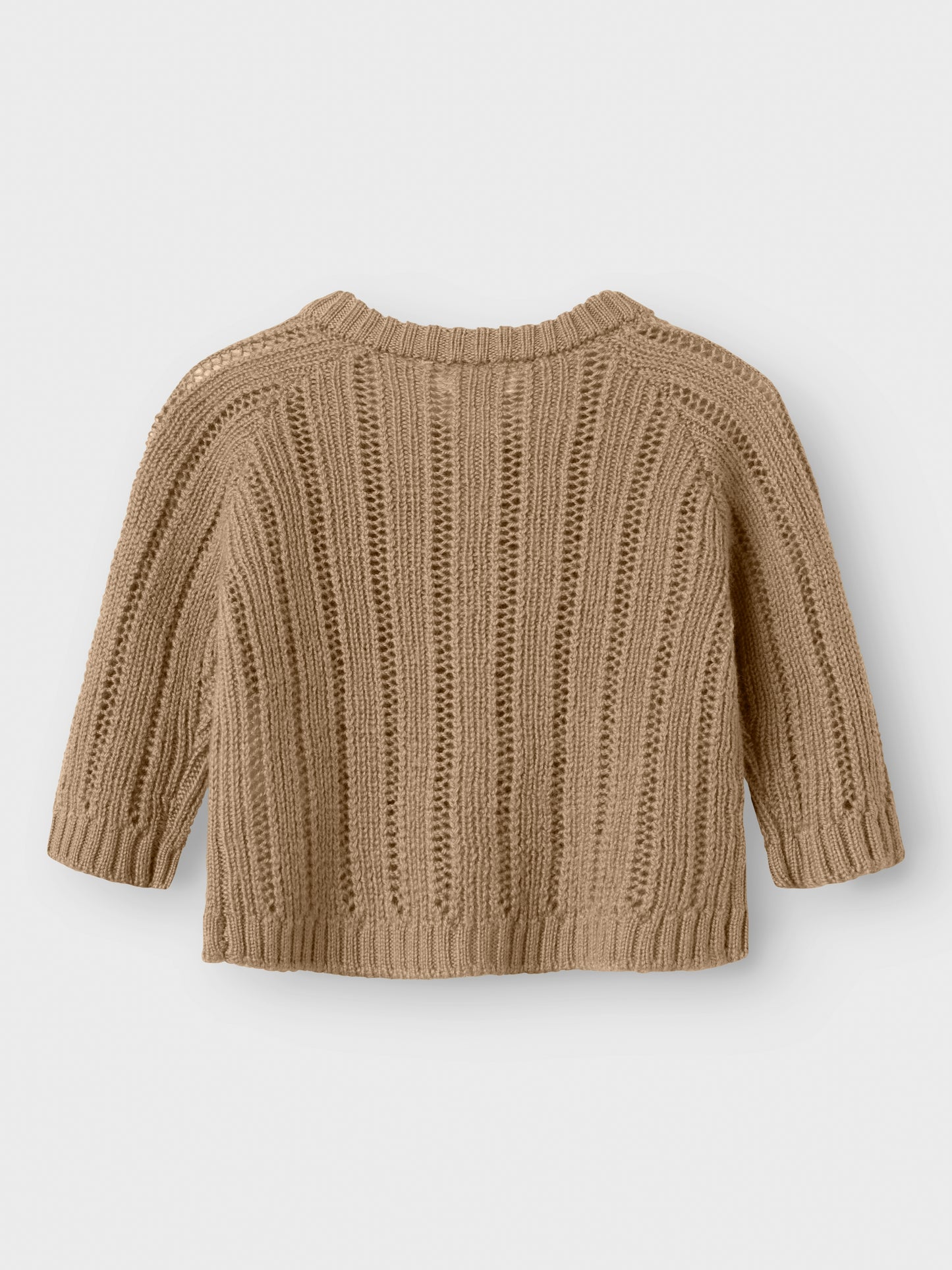 Lil Atelier Baby | Nomo strikket ulljakke - Tigers Eye