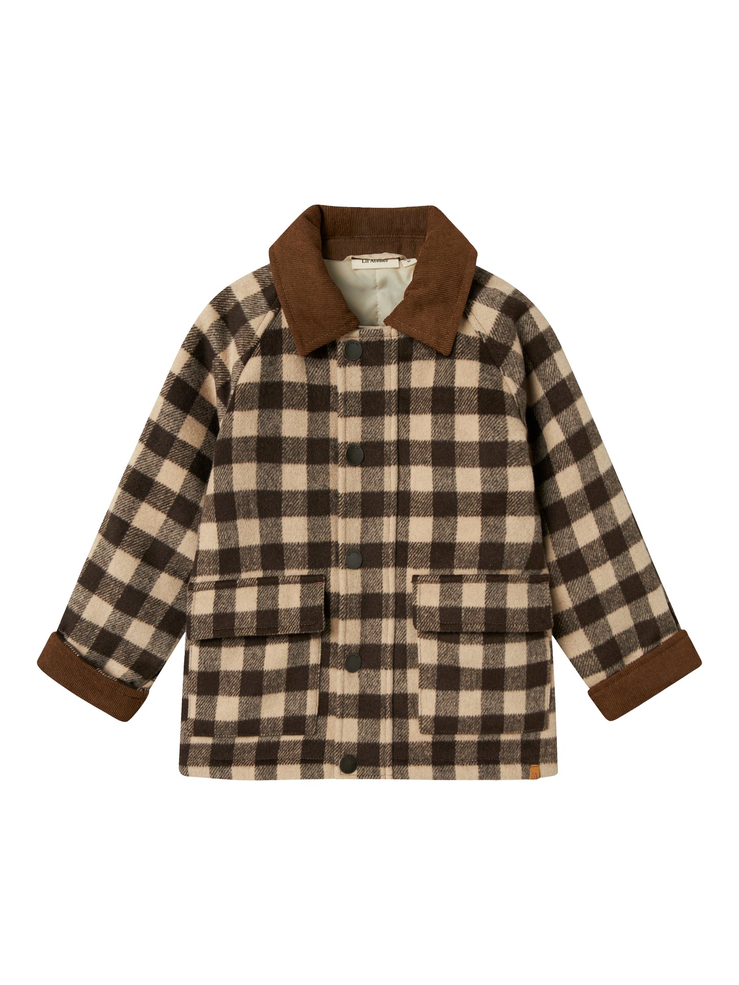 Lil Atelier Mini | Nima Loose Unisex Jacket - Turtledove