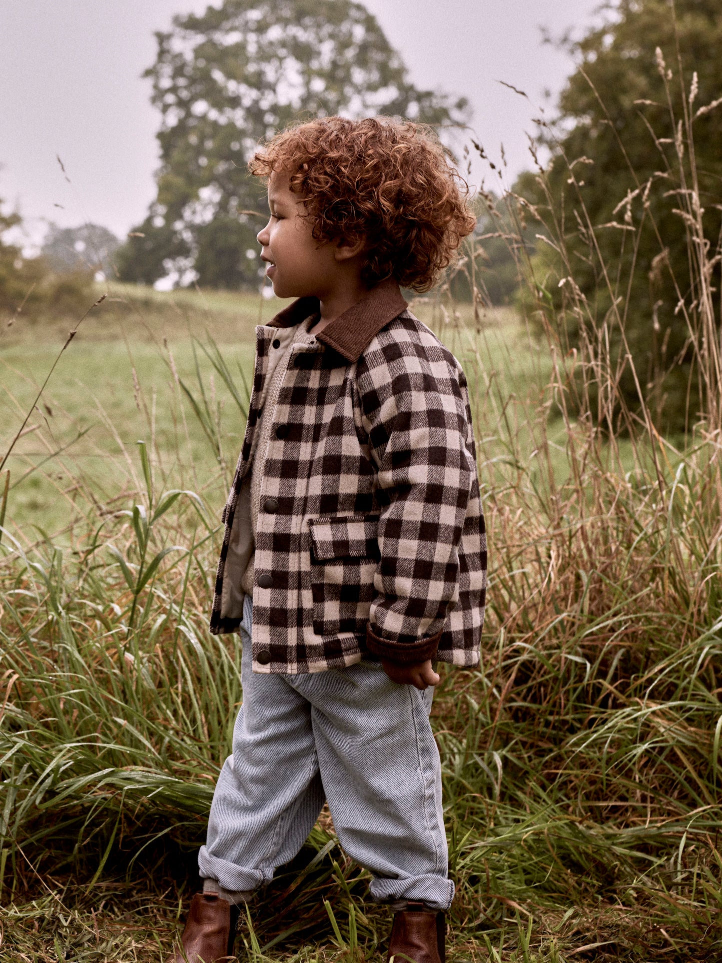 Lil Atelier Mini | Nima Loose Unisex Jacket - Turtledove