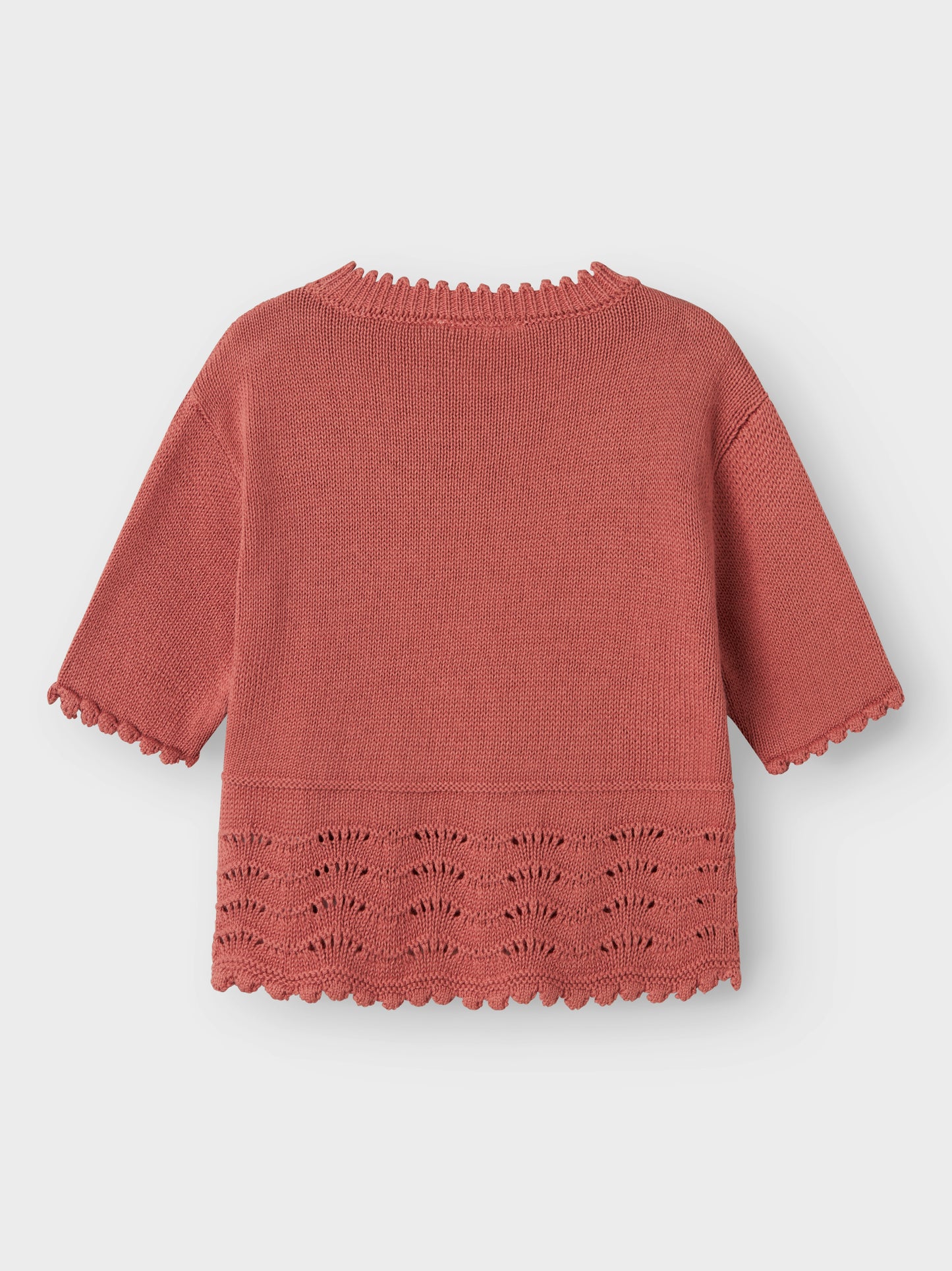 Lil Atelier Mini | Lola strikket topp - Withered Rose