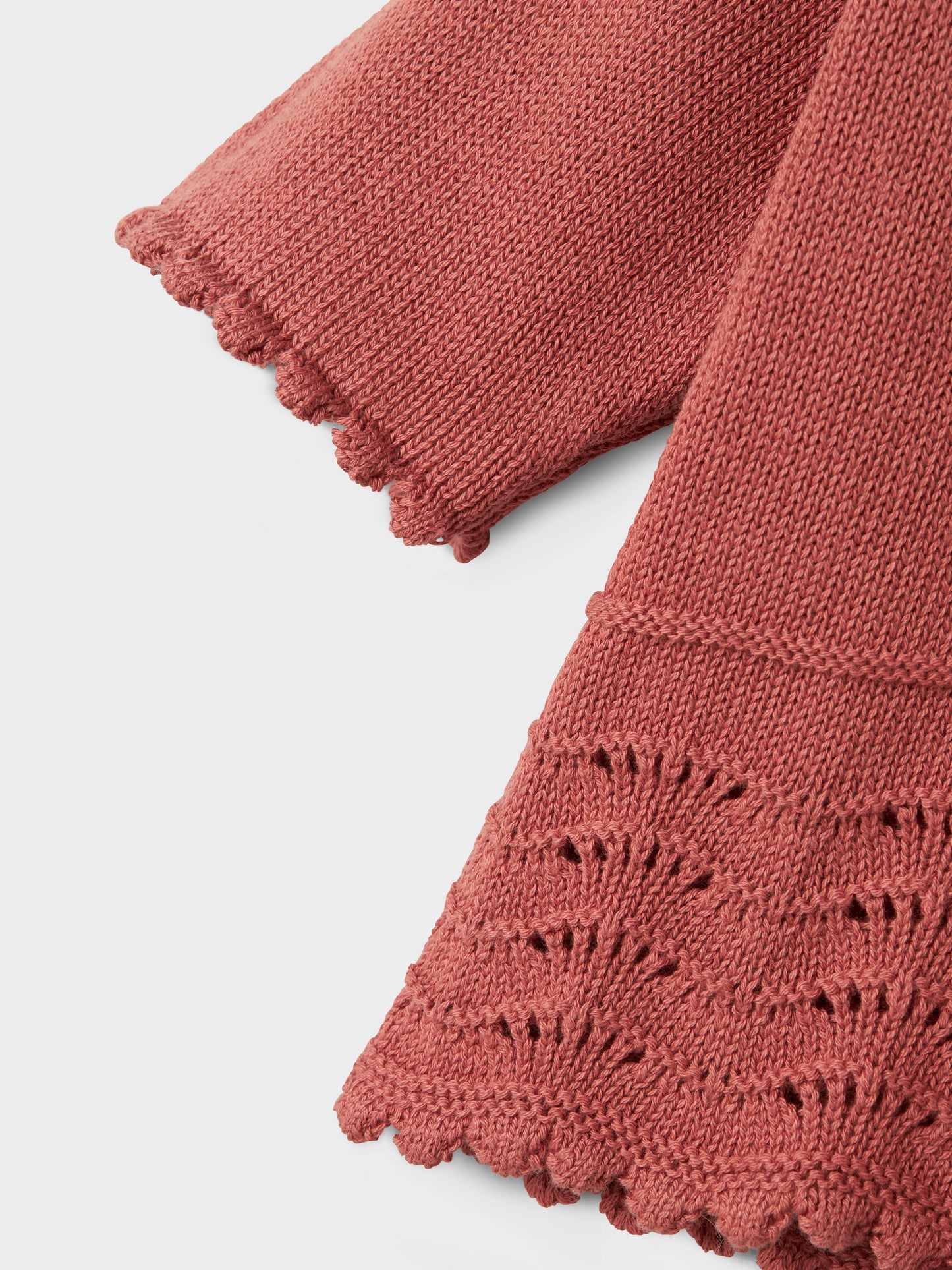 Lil Atelier Mini | Lola strikket topp - Withered Rose