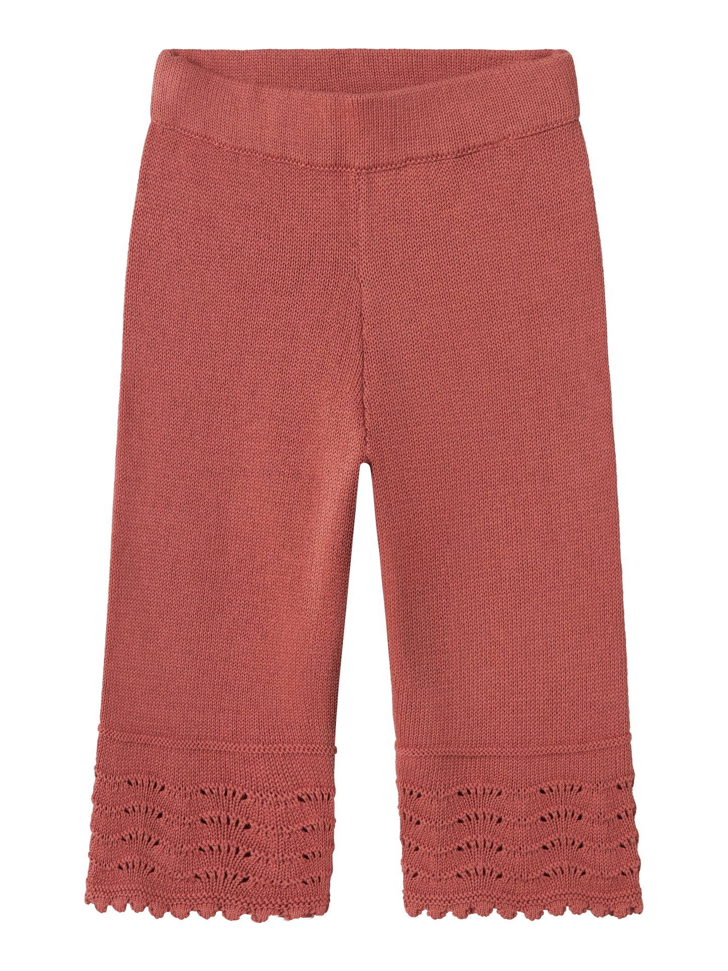 Lil Atelier Mini | Lola Strikket Ankel Bukse - Withered Rose
