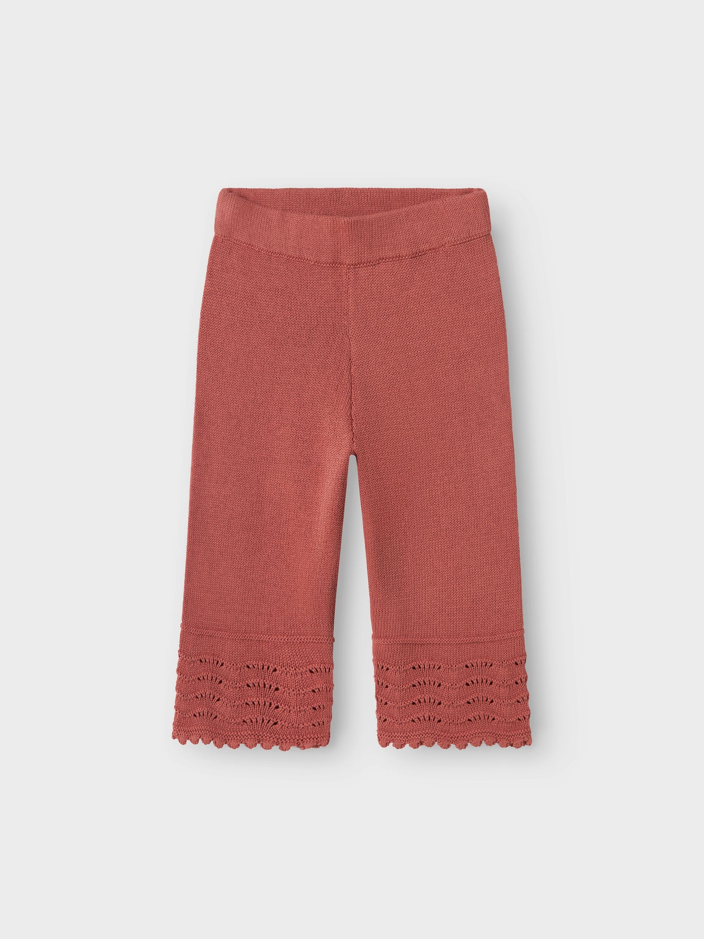 Lil Atelier Mini | Lola Strikket Ankel Bukse - Withered Rose