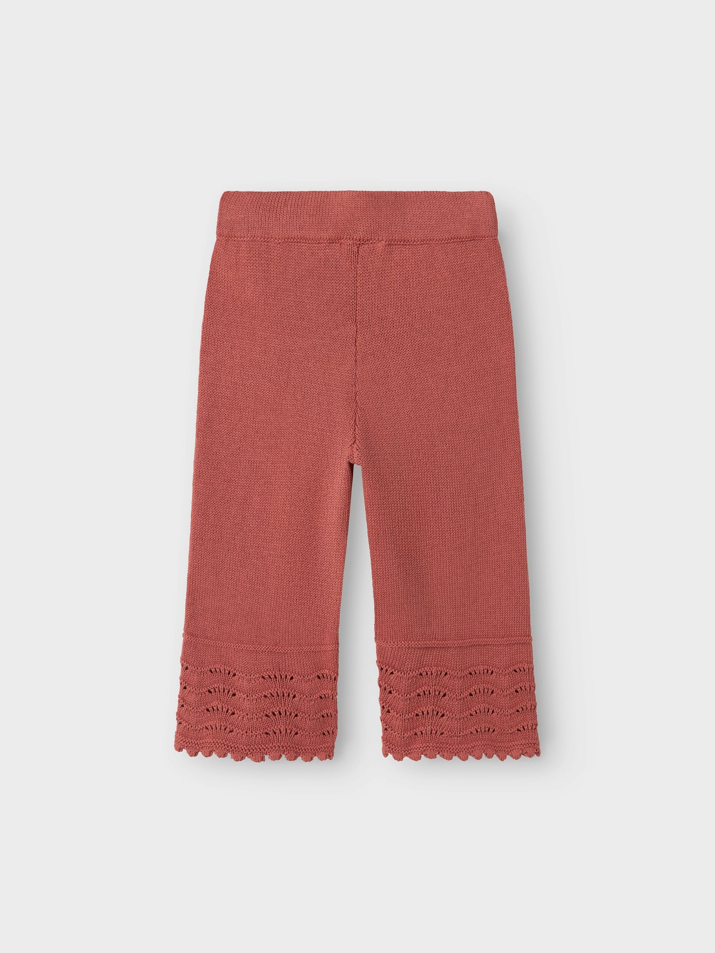 Lil Atelier Mini | Lola Strikket Ankel Bukse - Withered Rose
