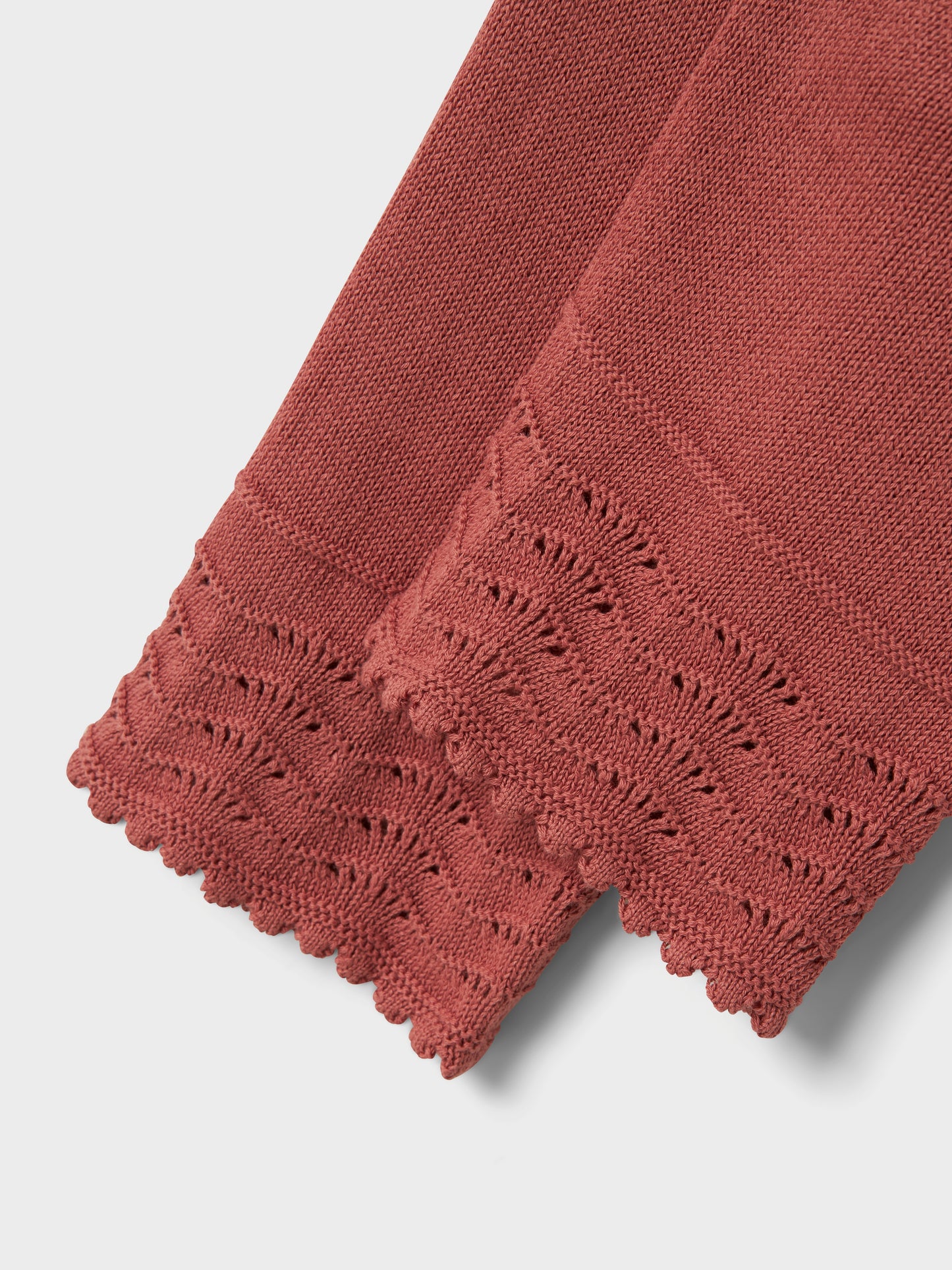 Lil Atelier Mini | Lola Strikket Ankel Bukse - Withered Rose