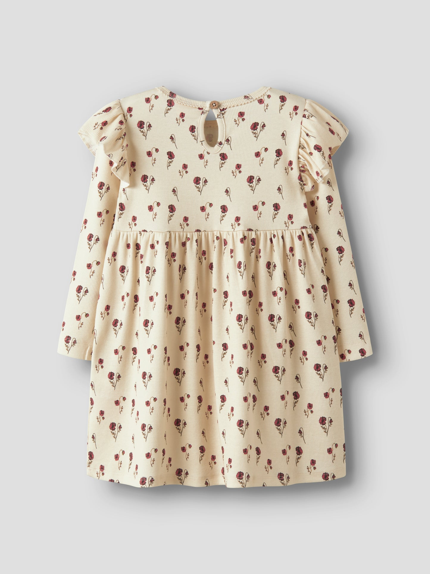 Lil Atelier Mini | Lavo bomullskjole - Turtledove flower