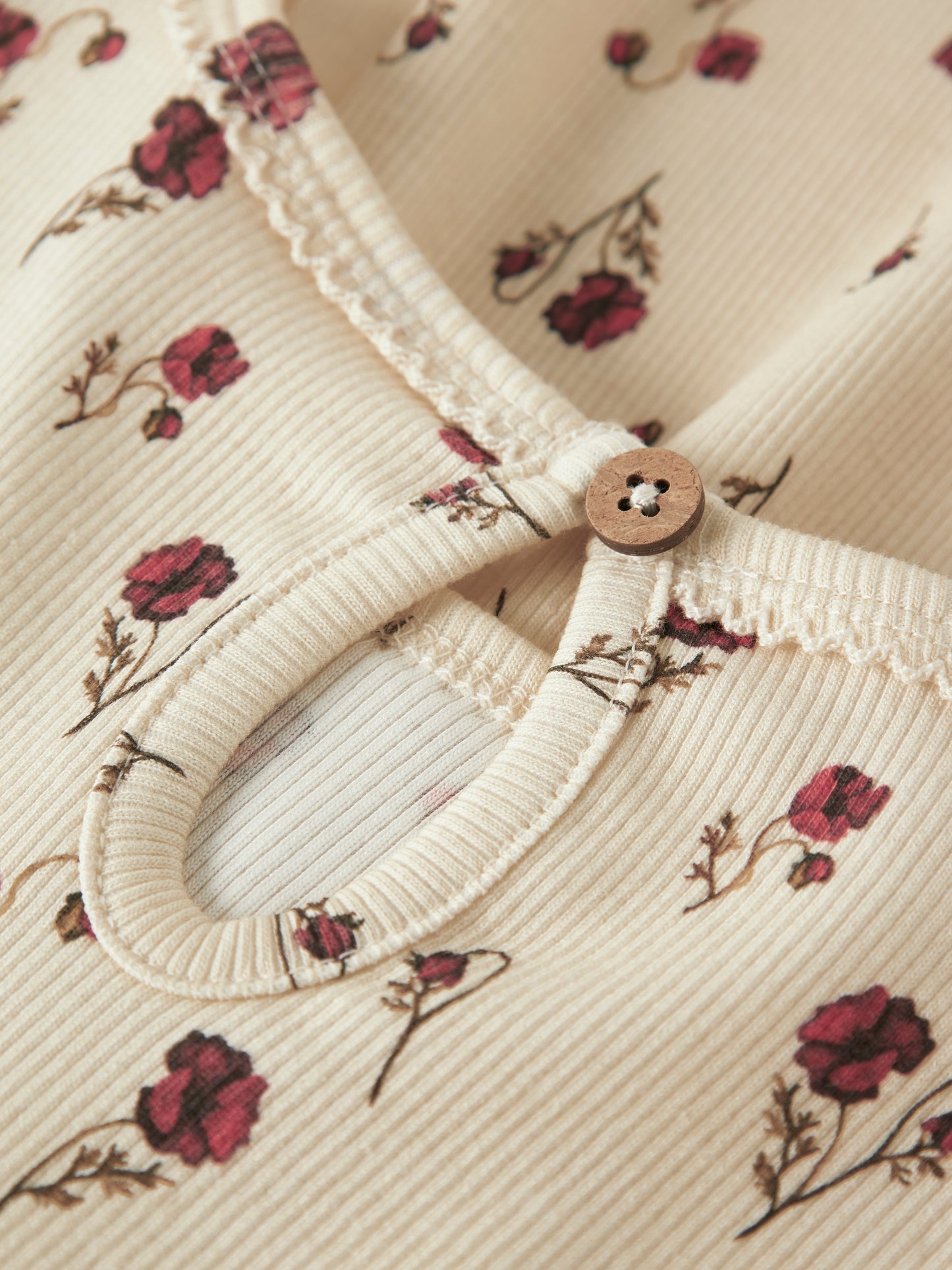 Lil Atelier Mini | Lavo bomullskjole - Turtledove flower