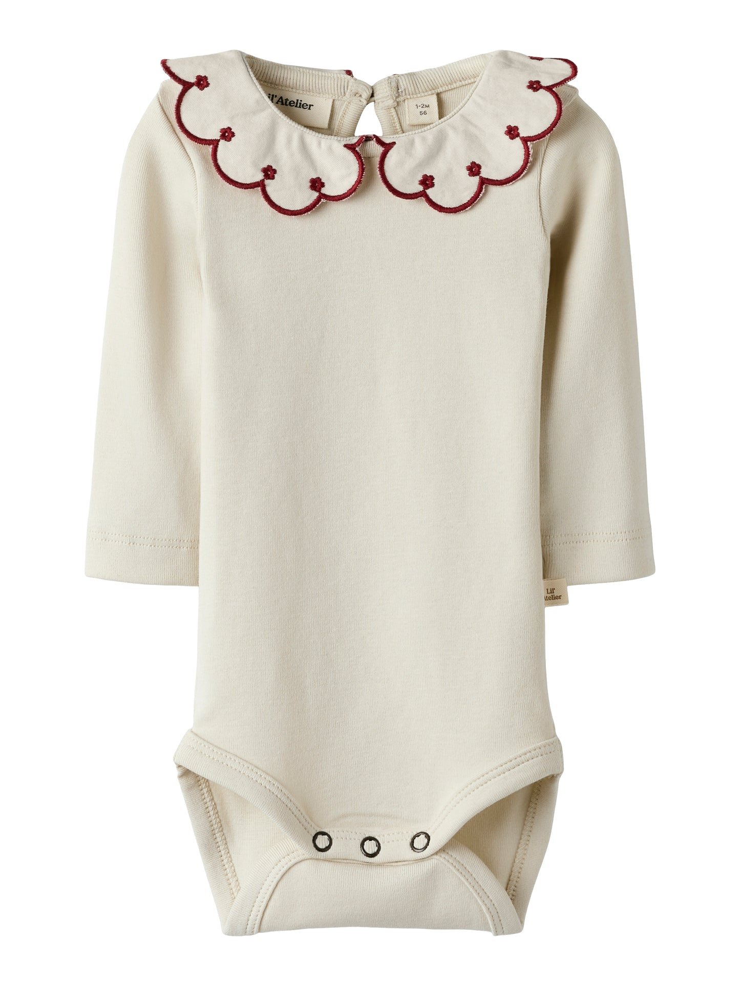 Lil Atelier Baby | Fundo Slim Body - Red Dahlia