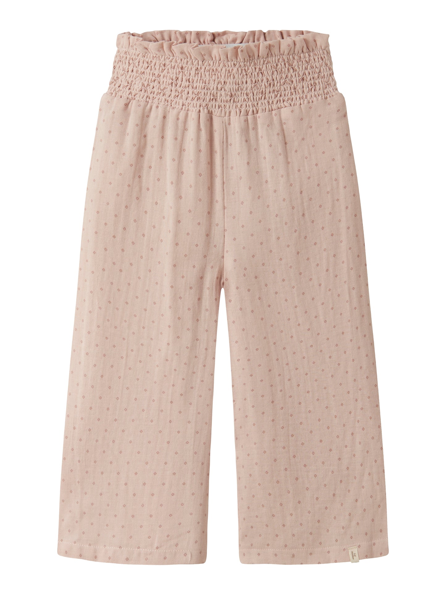 Lil Atelier Mini | Dembe Wide pant - Peach Whip