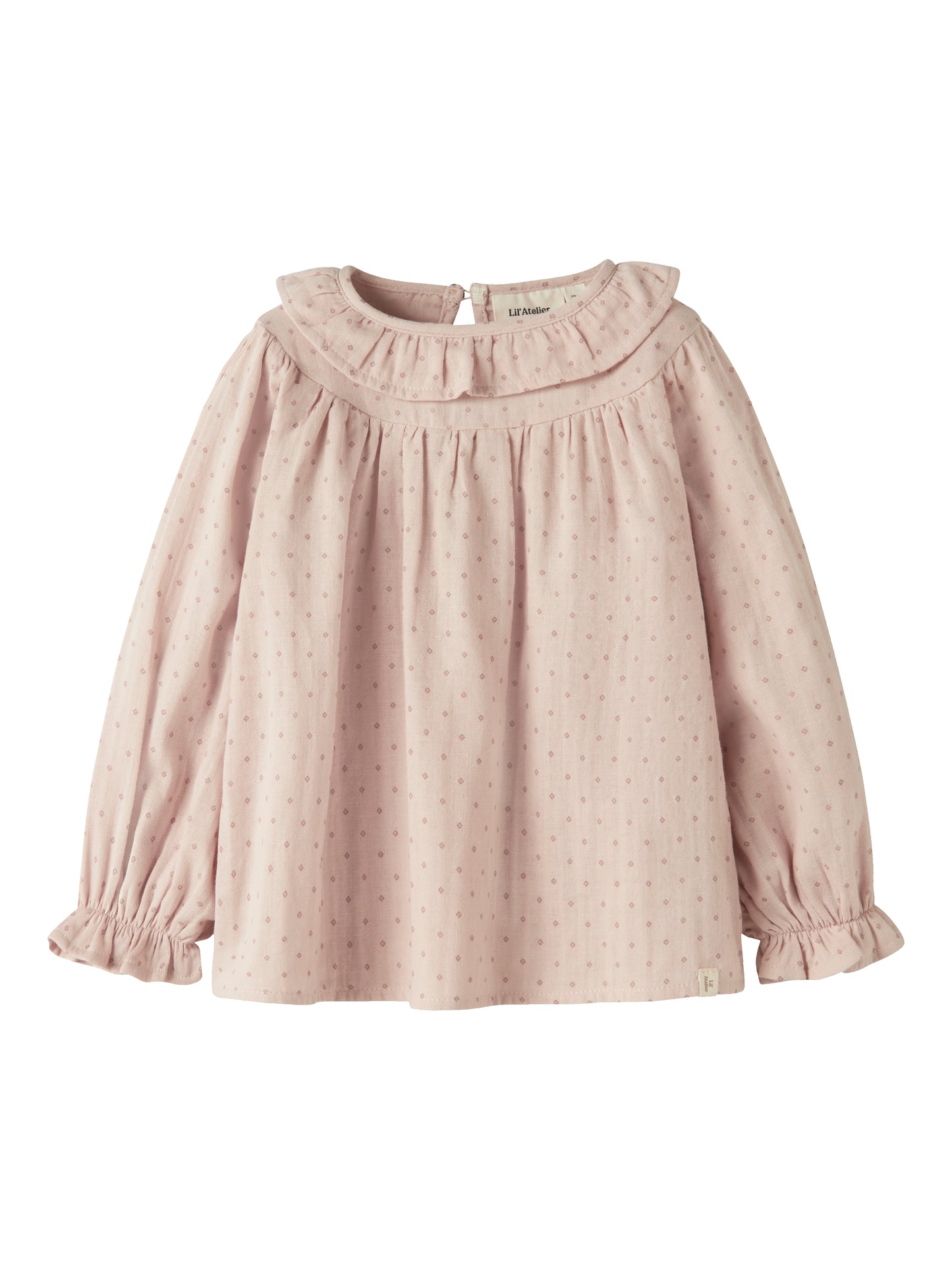 Lil Atelier Mini | Dembe Loose Shirt - Peach Whip
