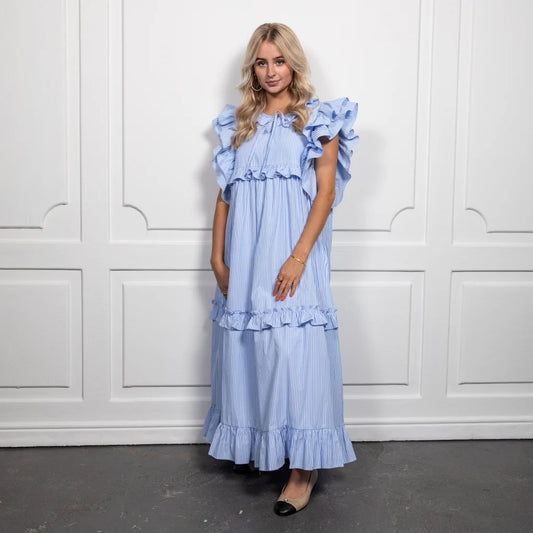 Stories from the atelier by cph | My Waves Dress - Light Blue
