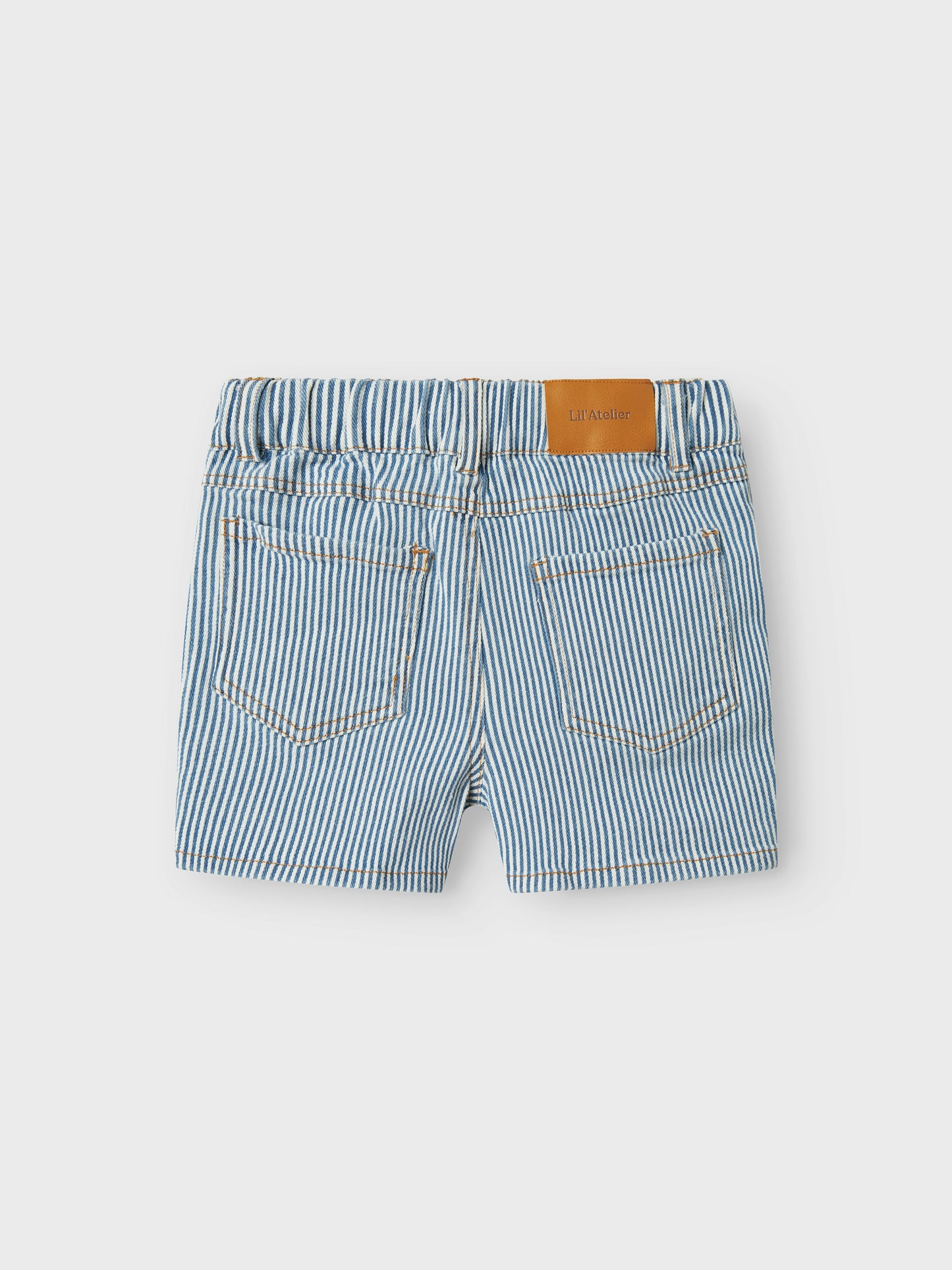 Lil Atelier Mini | Halfdan Loose Shorts - Zen Blue