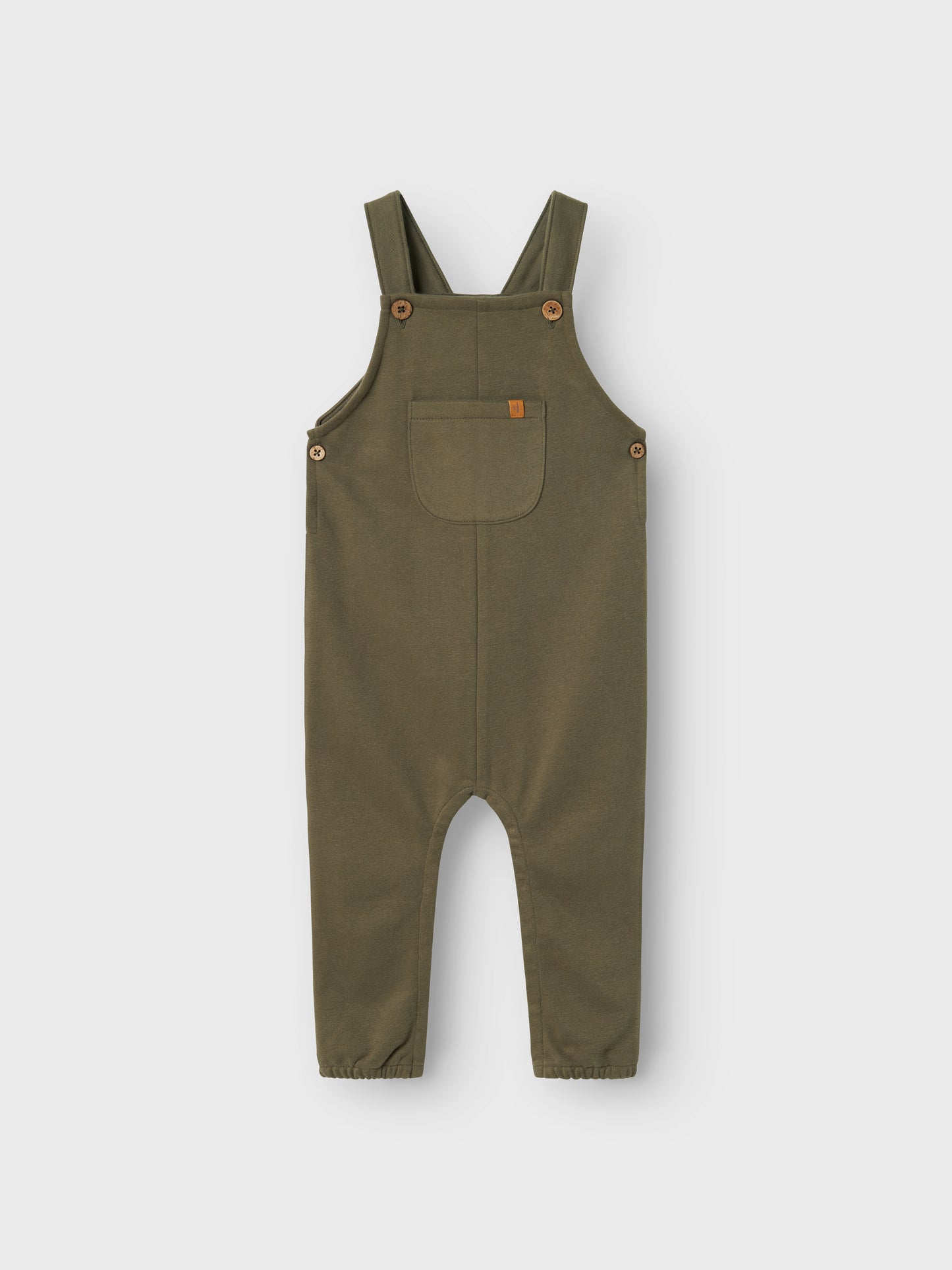 Lil Atelier Baby | Unisex London Loose Overall - Shitake