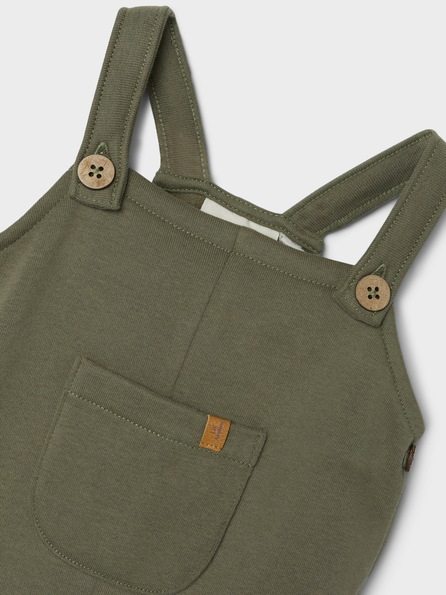 Lil Atelier Baby | Unisex London Loose Overall - Shitake