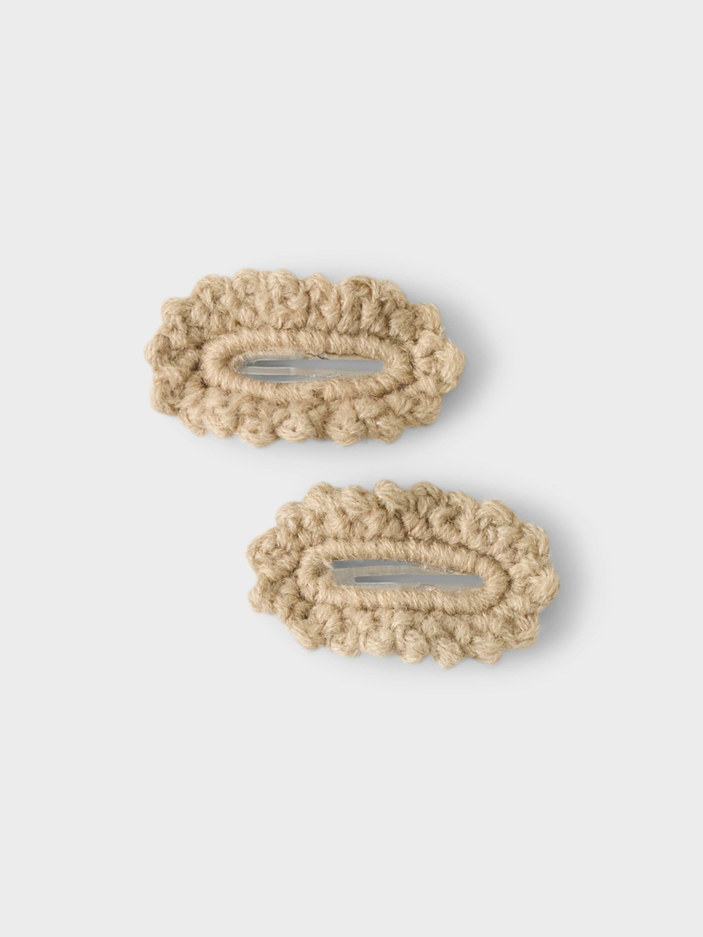 Lil Atelier | Lisa Heklet Hårspenne 2 pk - Irish Cream