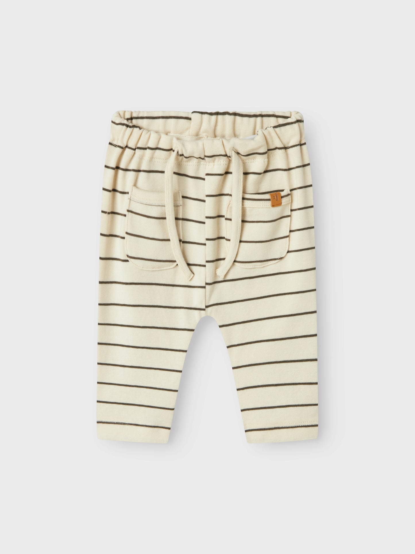 Lil Atelier Baby | Geo Stretchy Pant - Turtledove