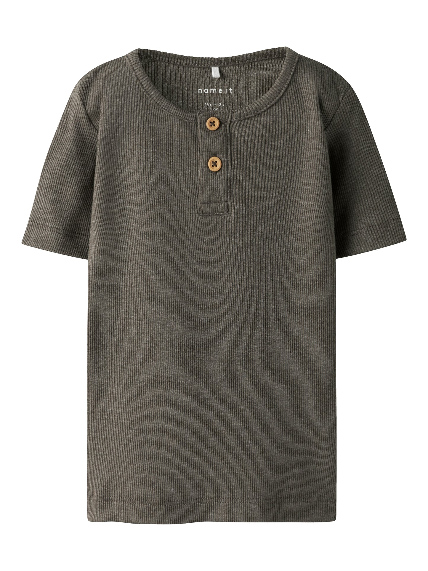 Name it Mini | Basic Slim T-skjorte - Bungee Cord Melange