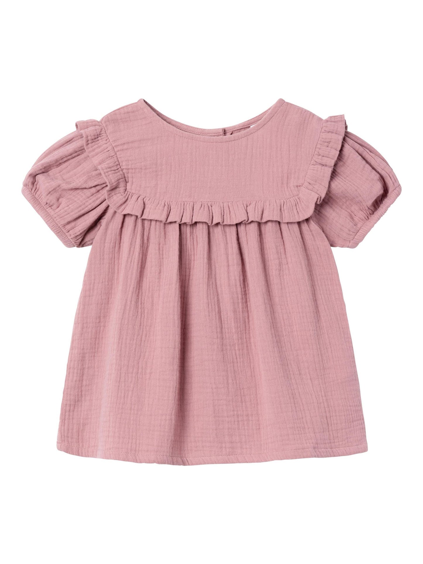 Name it Mini | Hussi Kortermet Topp - Nostalgia Rose