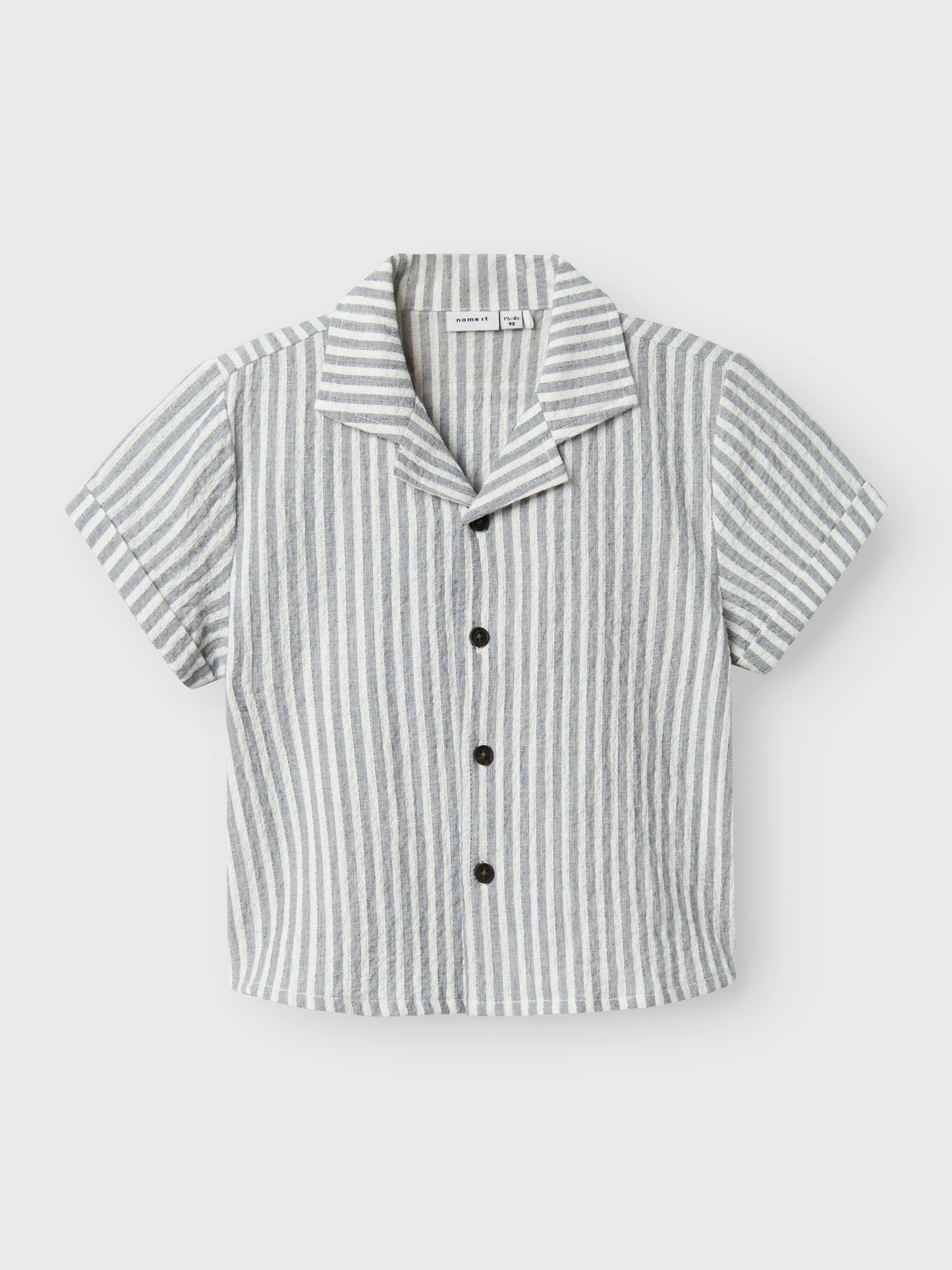 Name it Mini | Denis Kortermet Skjorte - Navy Blazer