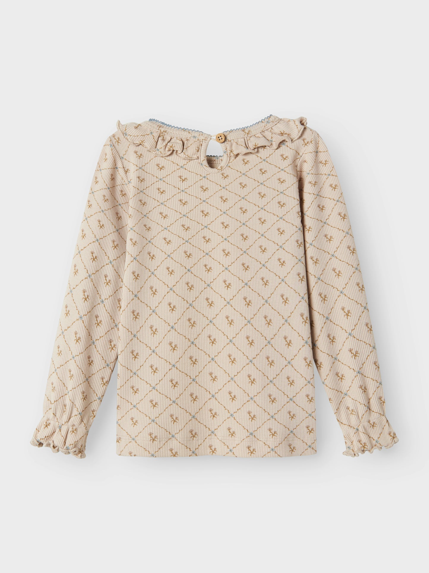 Lil Atelier Mini | Gago Kug slim top - Gray Morn