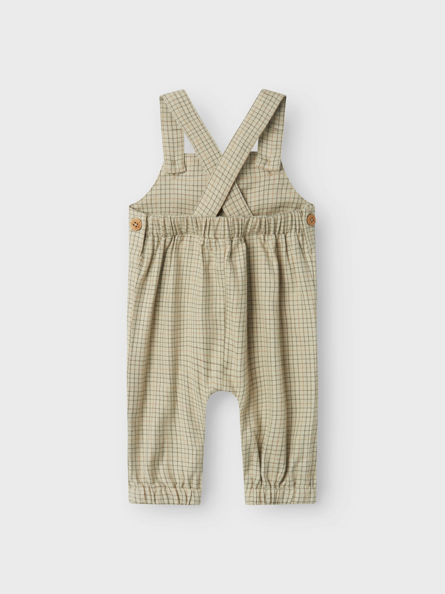 Lil Atelier Baby | Balou Overall - Moss Gray