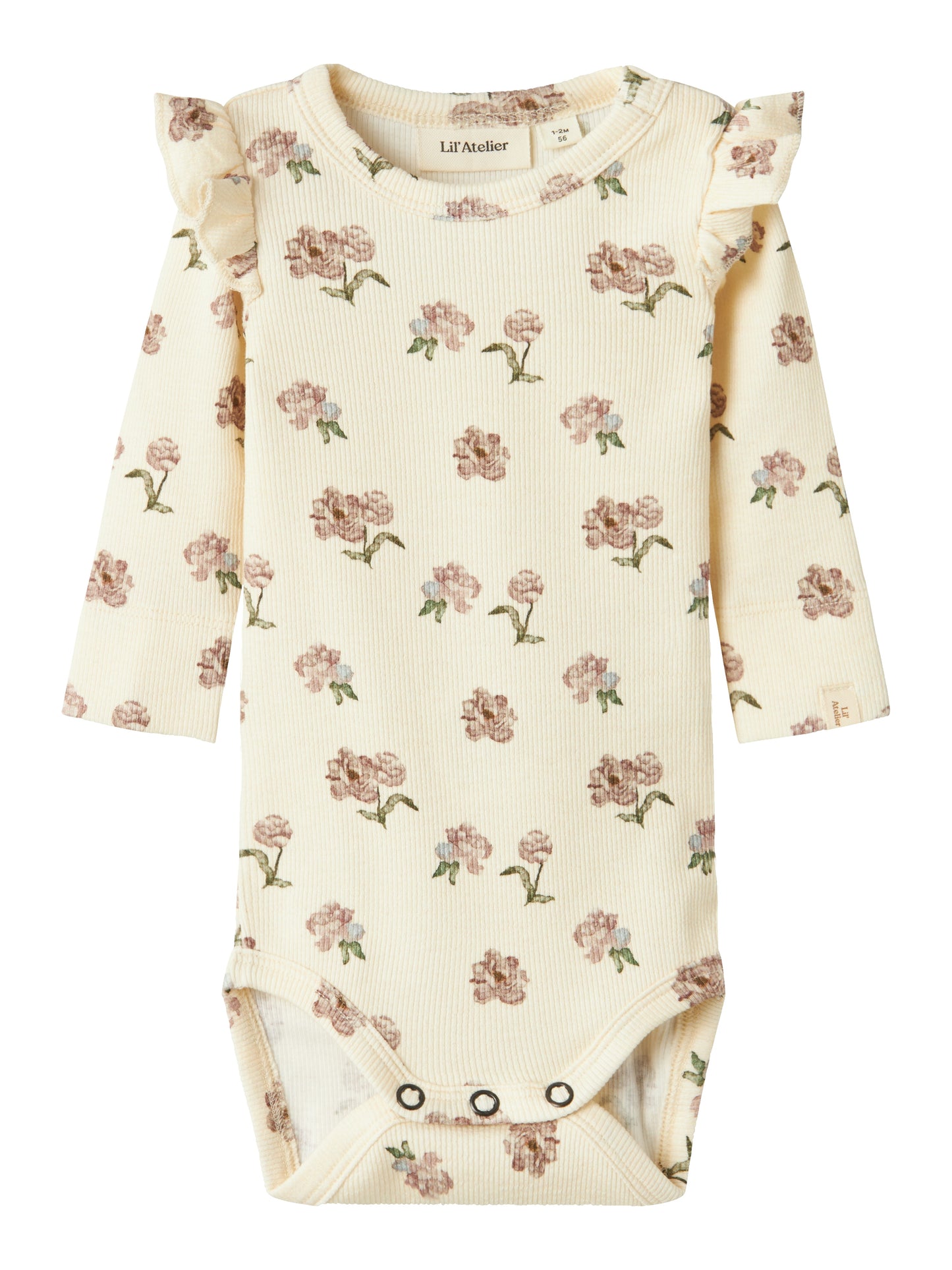 Lil Atelier Baby | Gavo Slim Body - Turtledove Peony