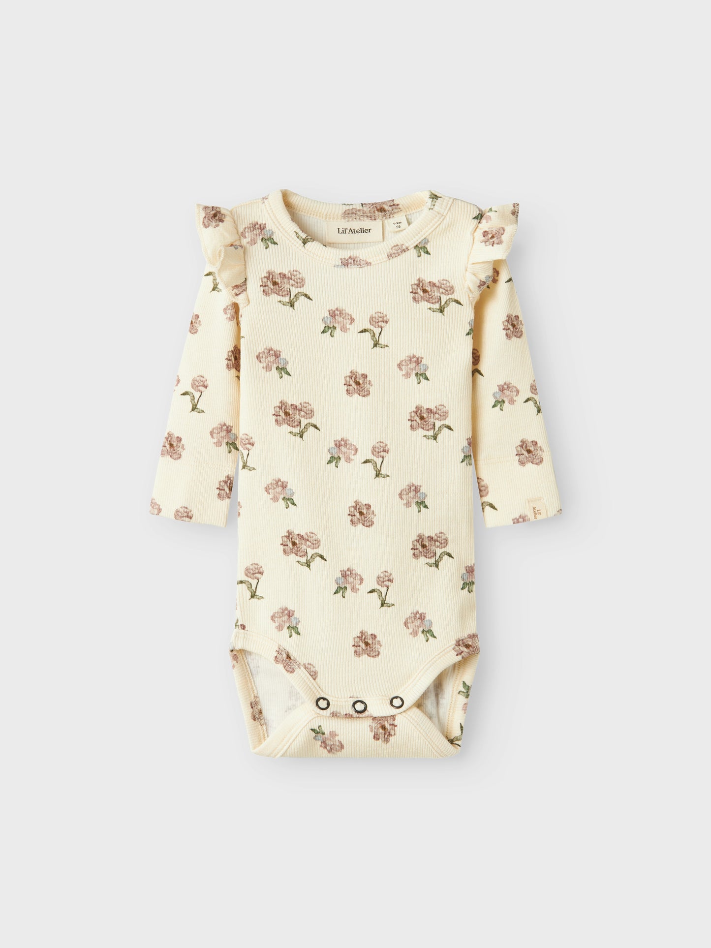 Lil Atelier Baby | Gavo Slim Body - Turtledove Peony
