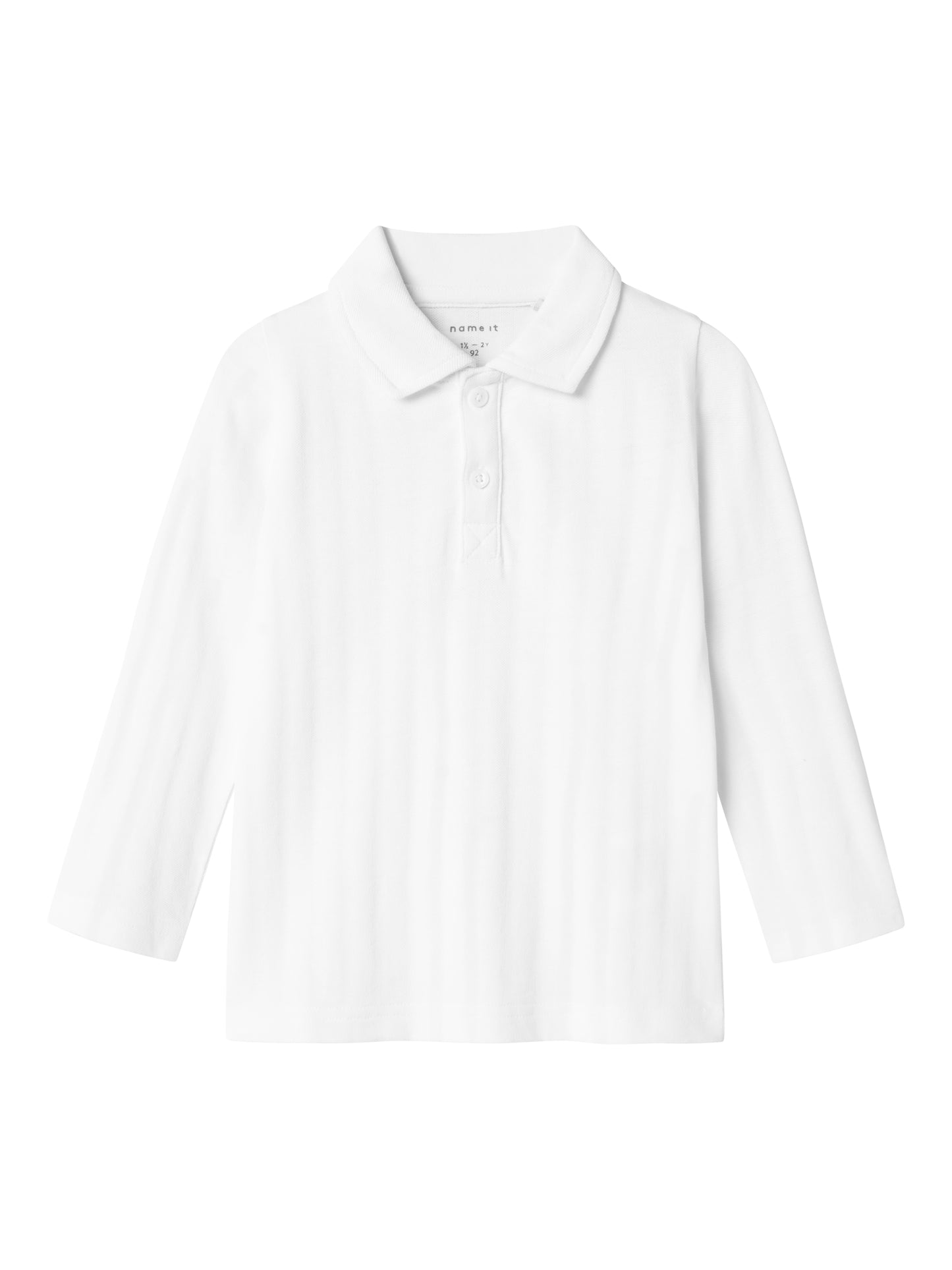 Name It Mini | Pengenser med krage - Bright White