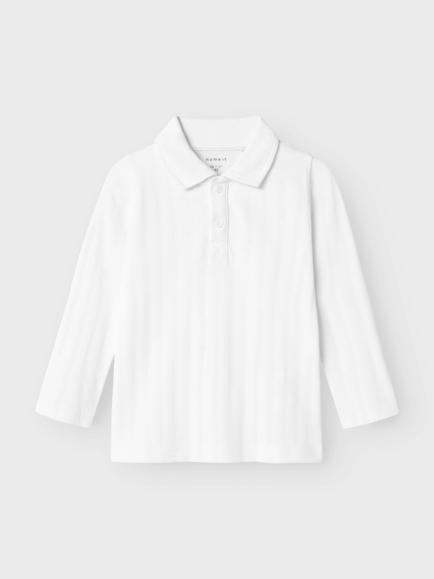 Name It Mini | Pengenser med krage - Bright White