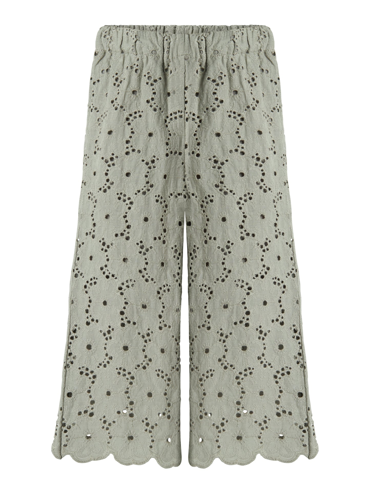 Lil Atelier Mini | Dally Bomulls Bukse - Forest Fog