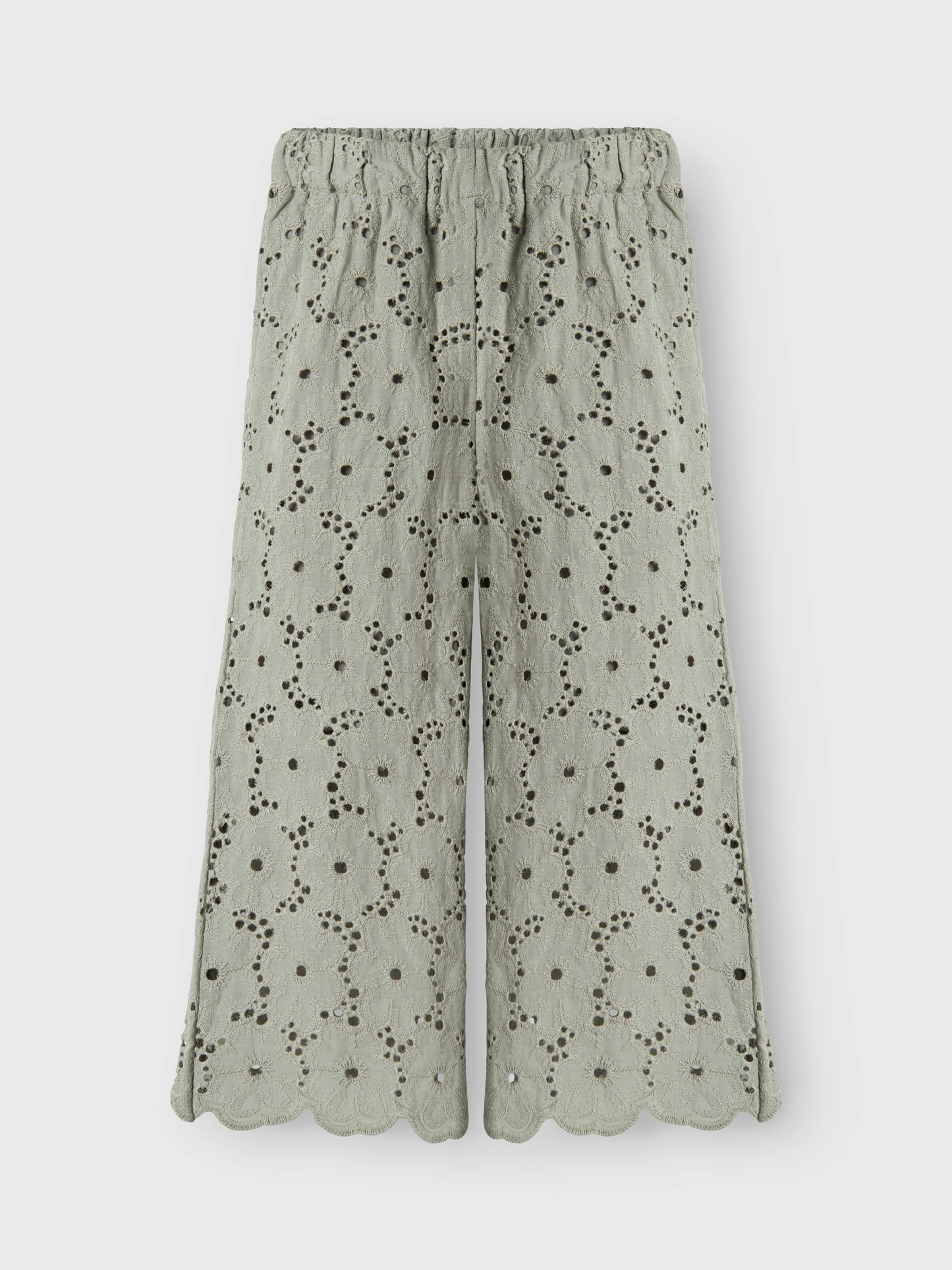 Lil Atelier Mini | Dally Bomulls Bukse - Forest Fog