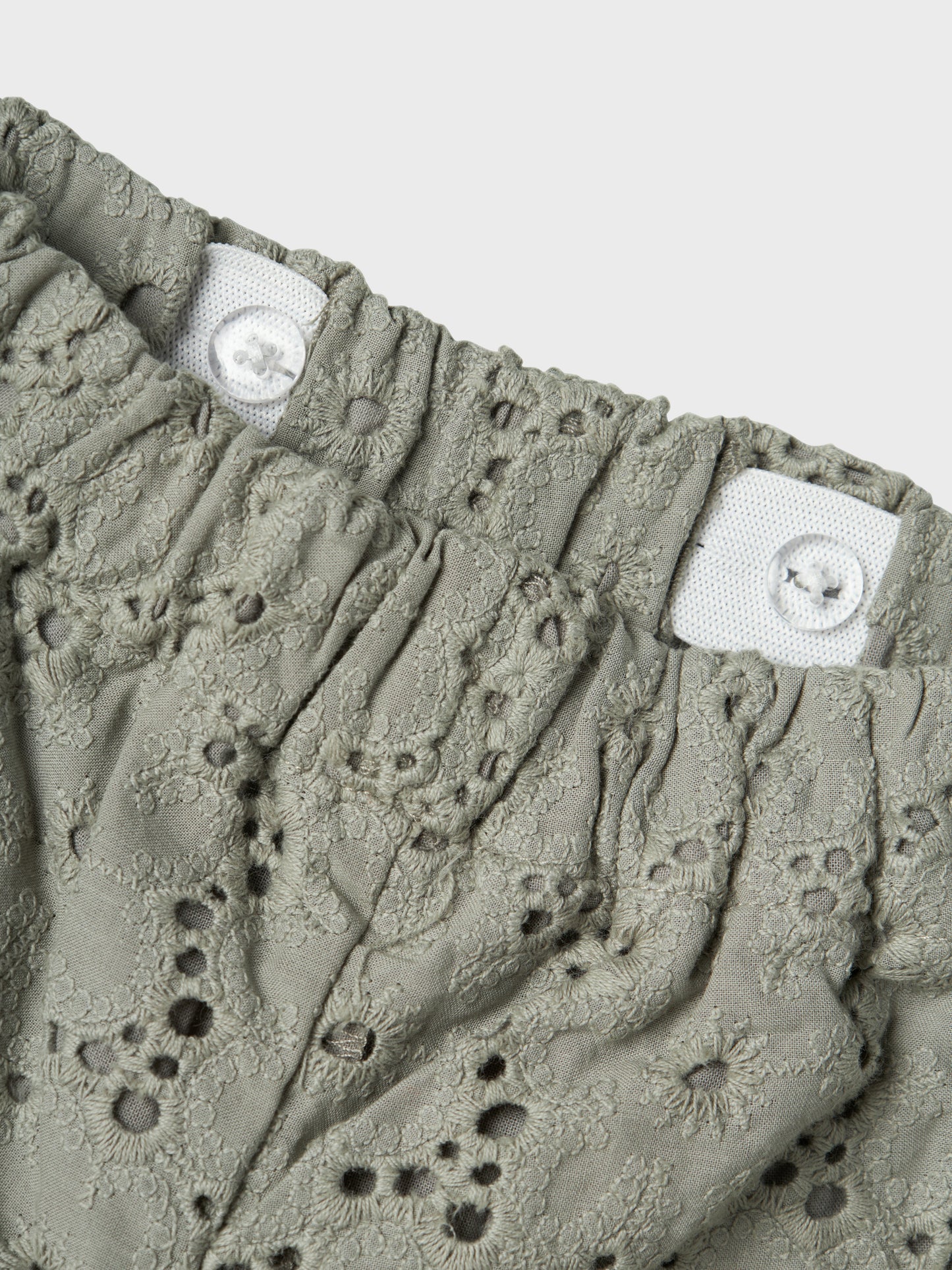 Lil Atelier Mini | Dally Bomulls Bukse - Forest Fog