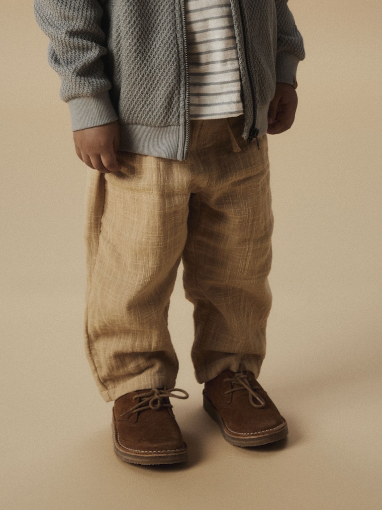 Lil Atelier Mini | Dawson Unisex Loose Pant - Taos Taupe