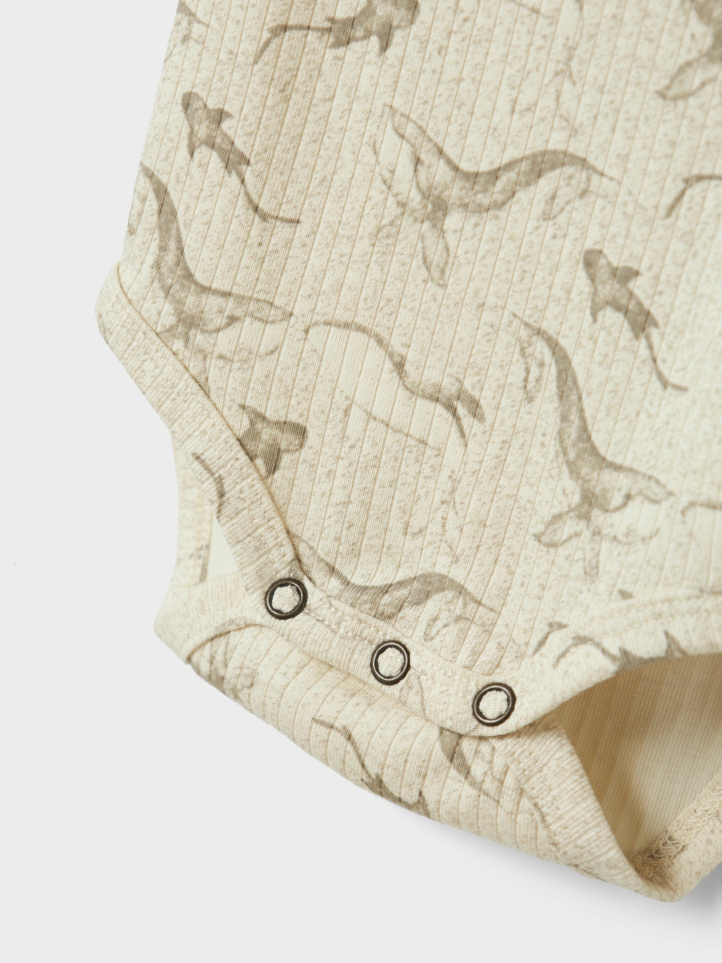 Lil Atelier Baby | Gio bomulls body - Turtledove Whale