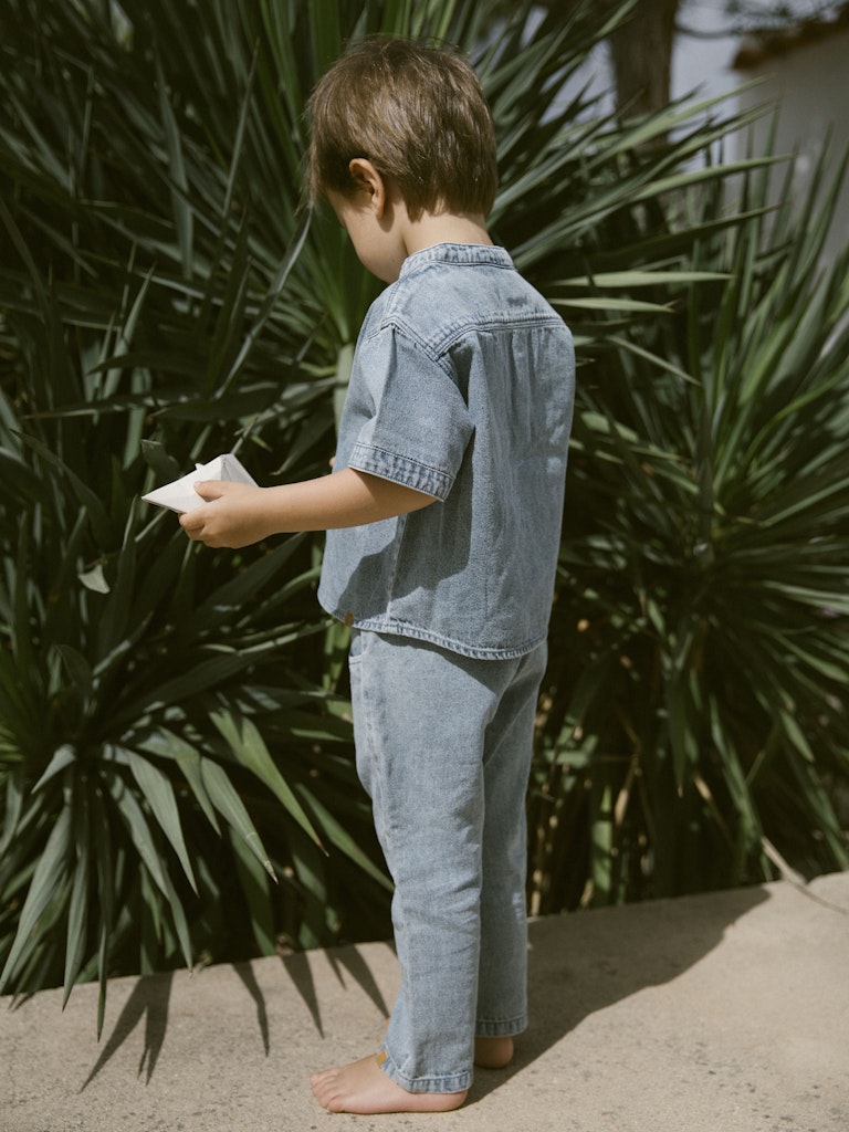 Lil Atelier Mini | Fundo Unisex Jeans - Medium Blue Denim